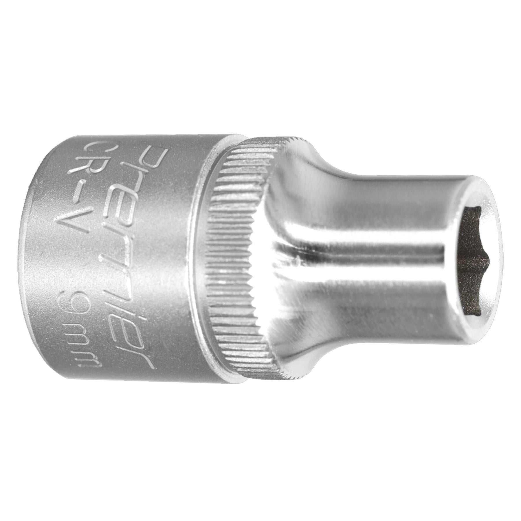 Sealey WallDrive Socket 9mm 1/2"Sq Drive Chrome Vanadium steel