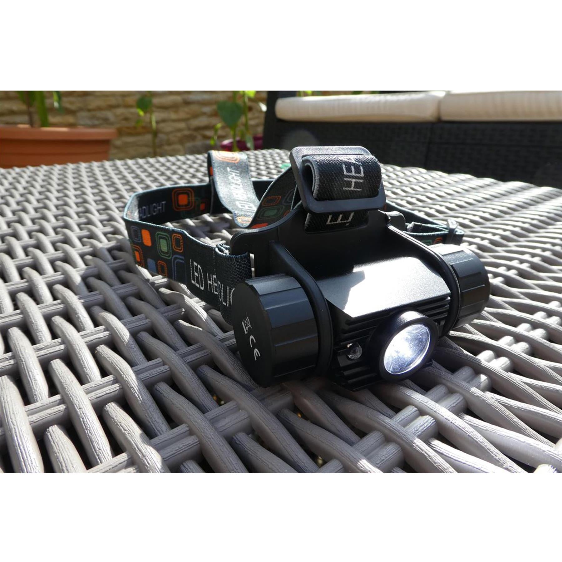 Sealey Rechargeable Head Torch 5W CREE XPG LED Auto-Sensor