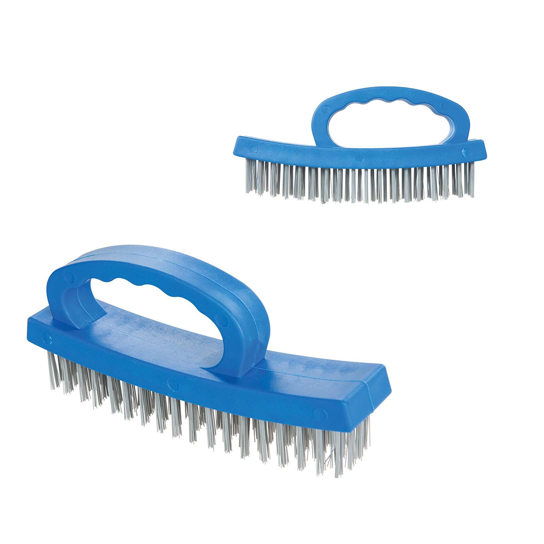 D-Handle Hand Wire Brush For Removing Rust Metal Cleaning Heavy Duty Handle