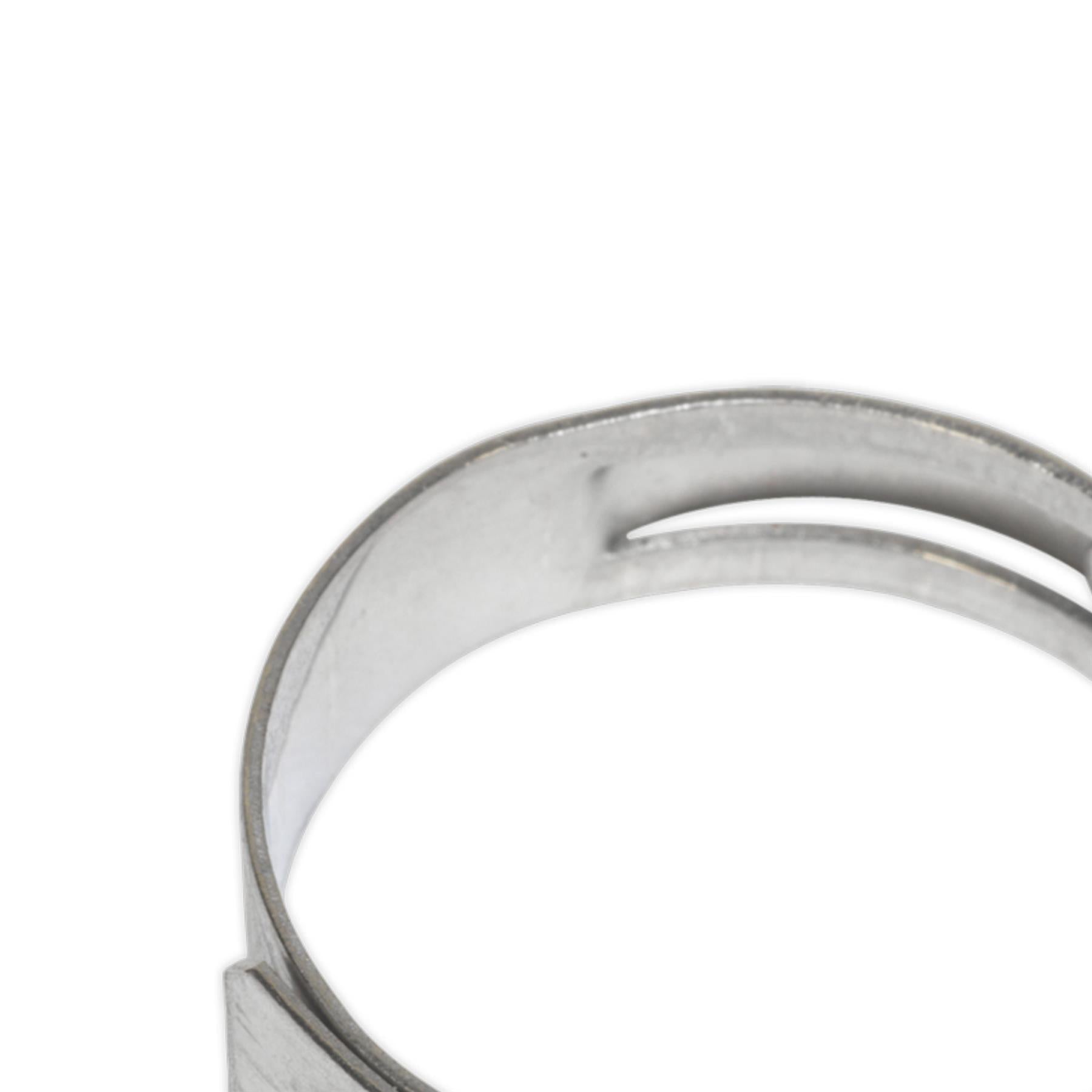 Sealey O-Clip Single Ear 20.2-22.8mm Pack of 25
