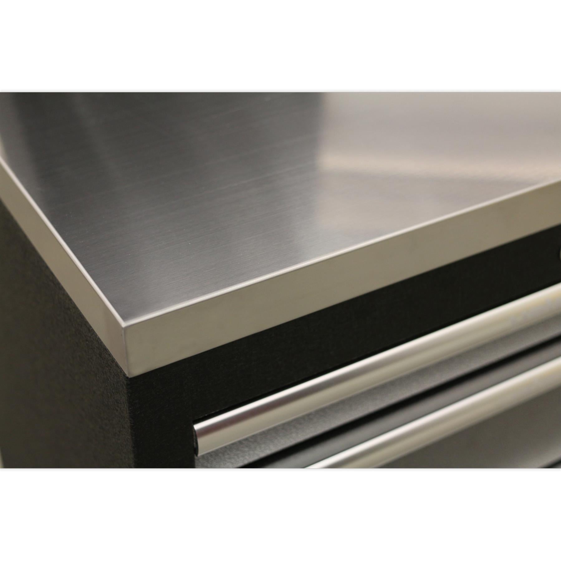 Sealey Stainless Steel Worktop Base cabinets. 1360mm APMS50SSB