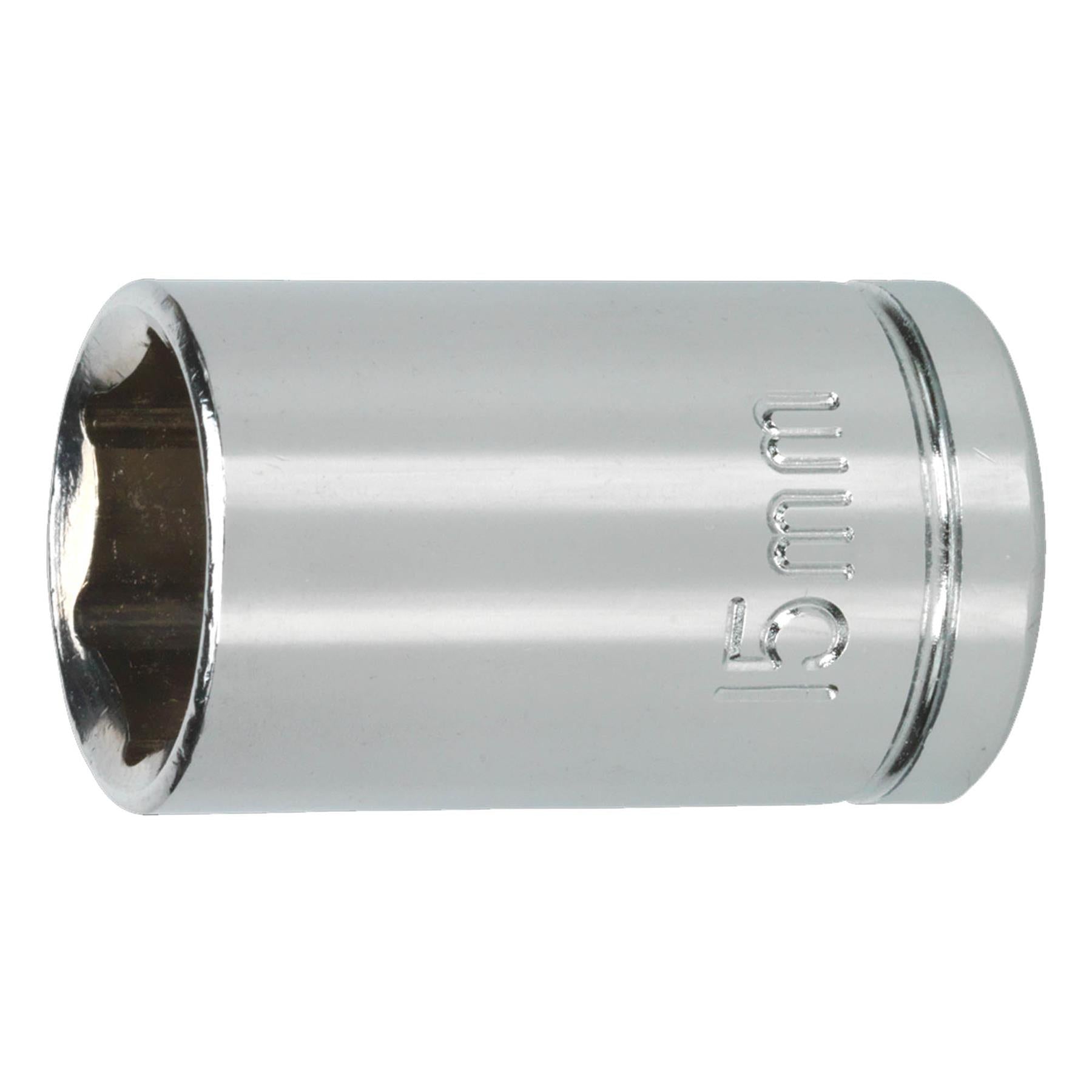 Sealey WallDrive Socket 15mm 1/2"Sq Drive