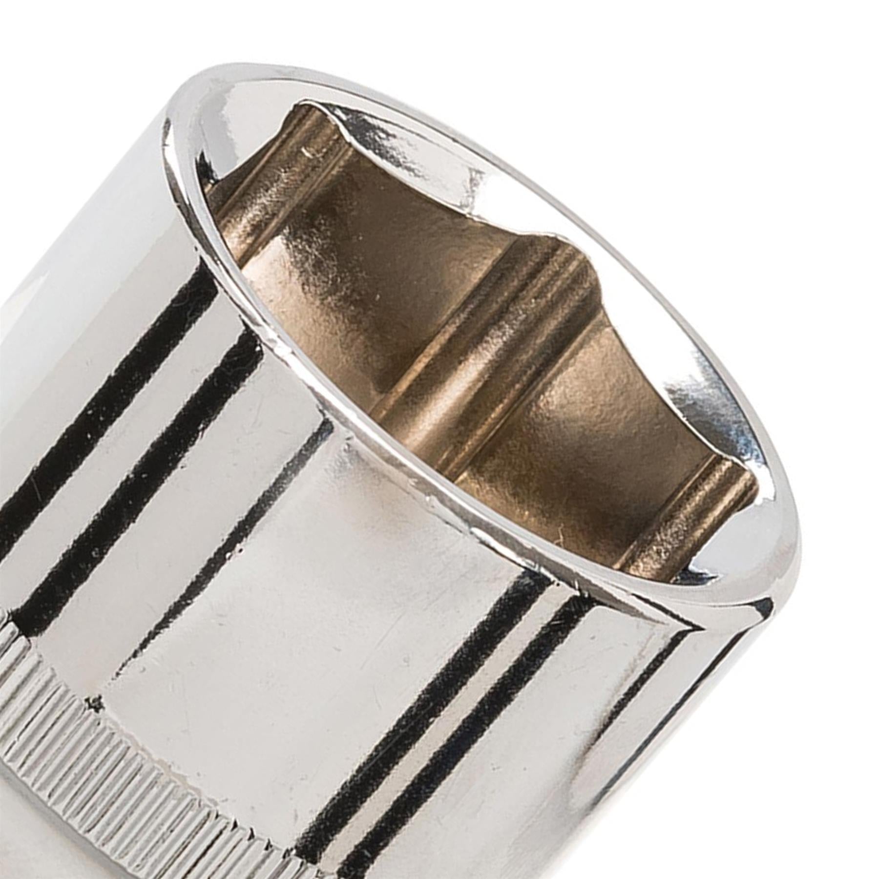 Socket 1/2" Drive Metric Hex Square 28mm Individual Hex Polished Crv Quality