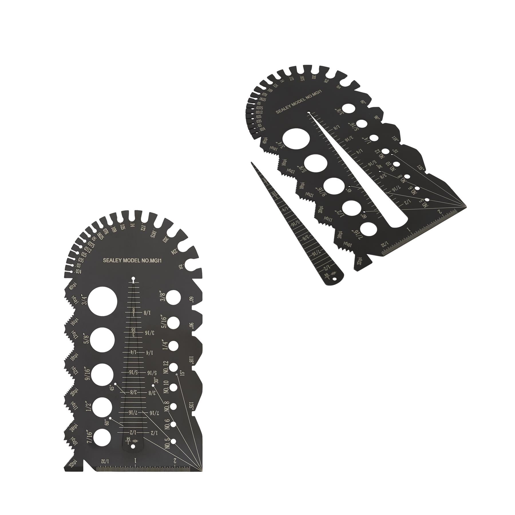 Sealey Multi-Gauge Imperial Stainless Steel Imperial Multifunction
