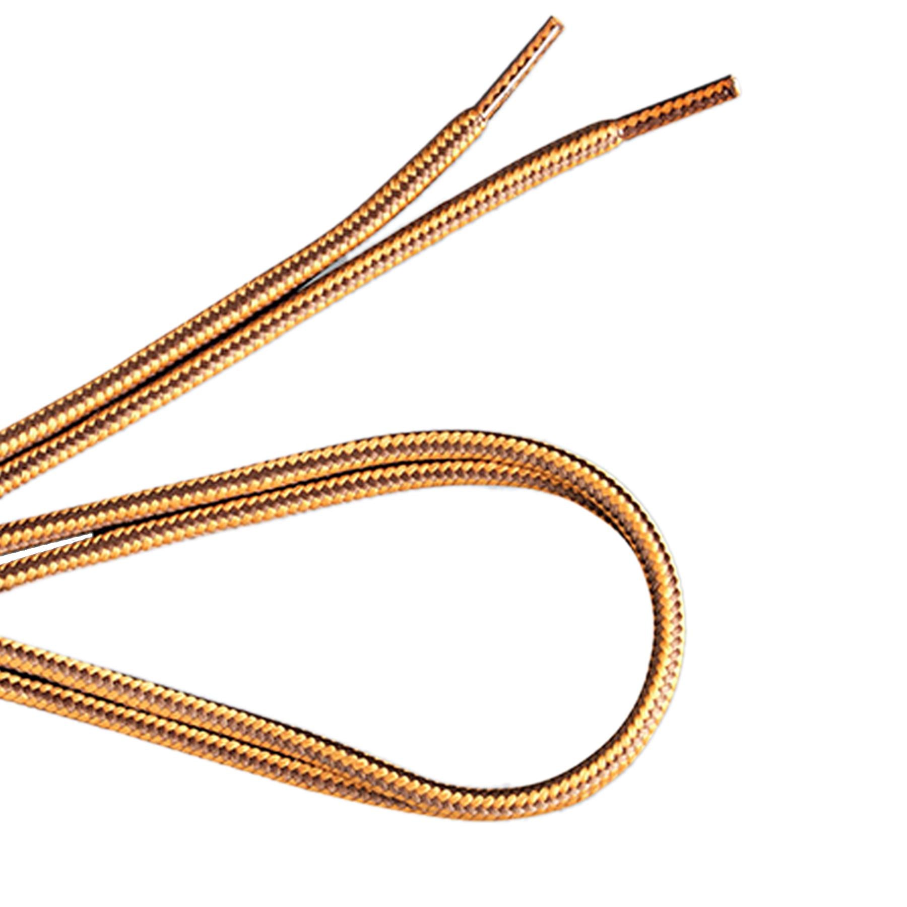 Scruffs Round Laces Yellow/Brown Hard wearing T54936