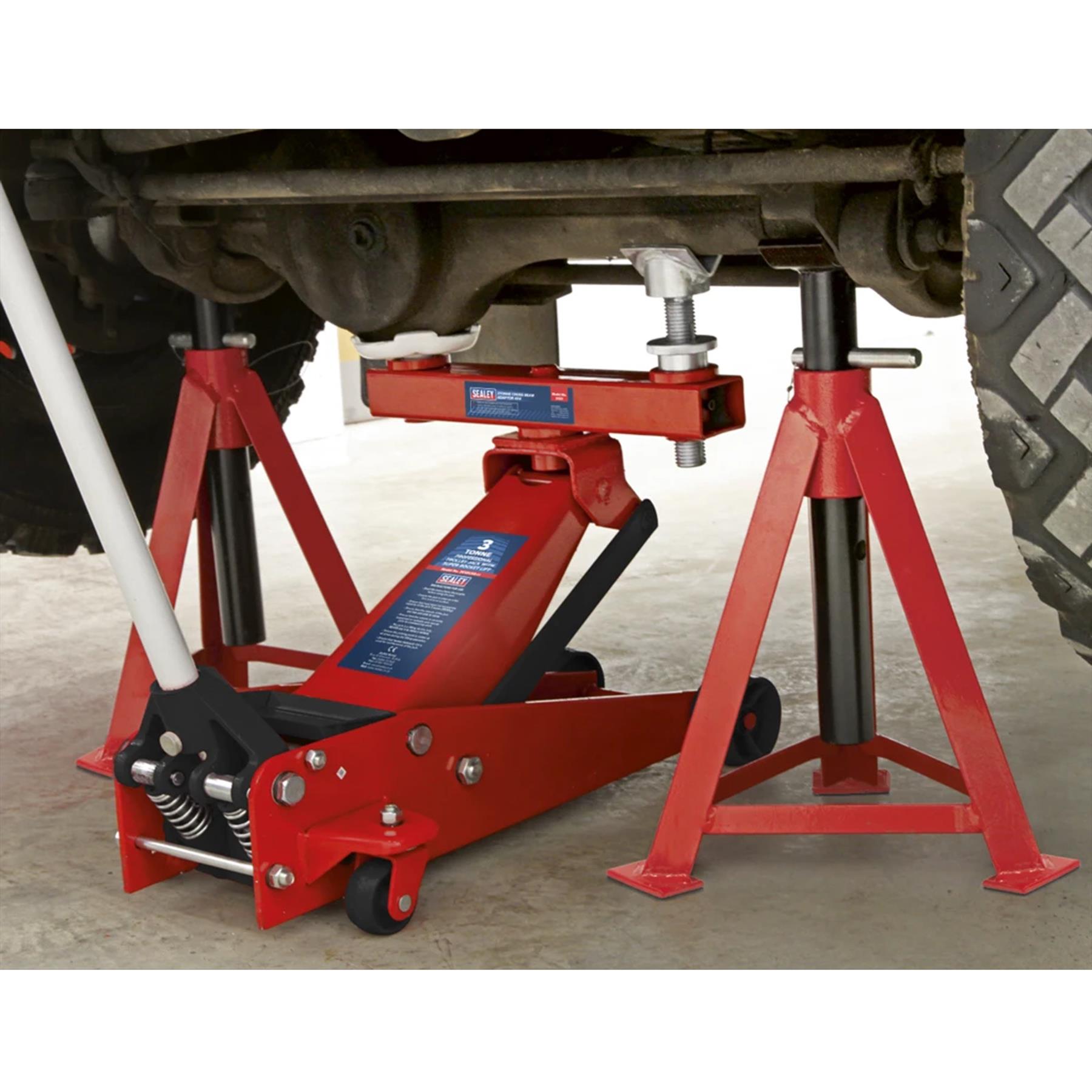 Cross Beam Adaptor 3tonne 4x4.Vehicle Lifting/Trolley Sealey