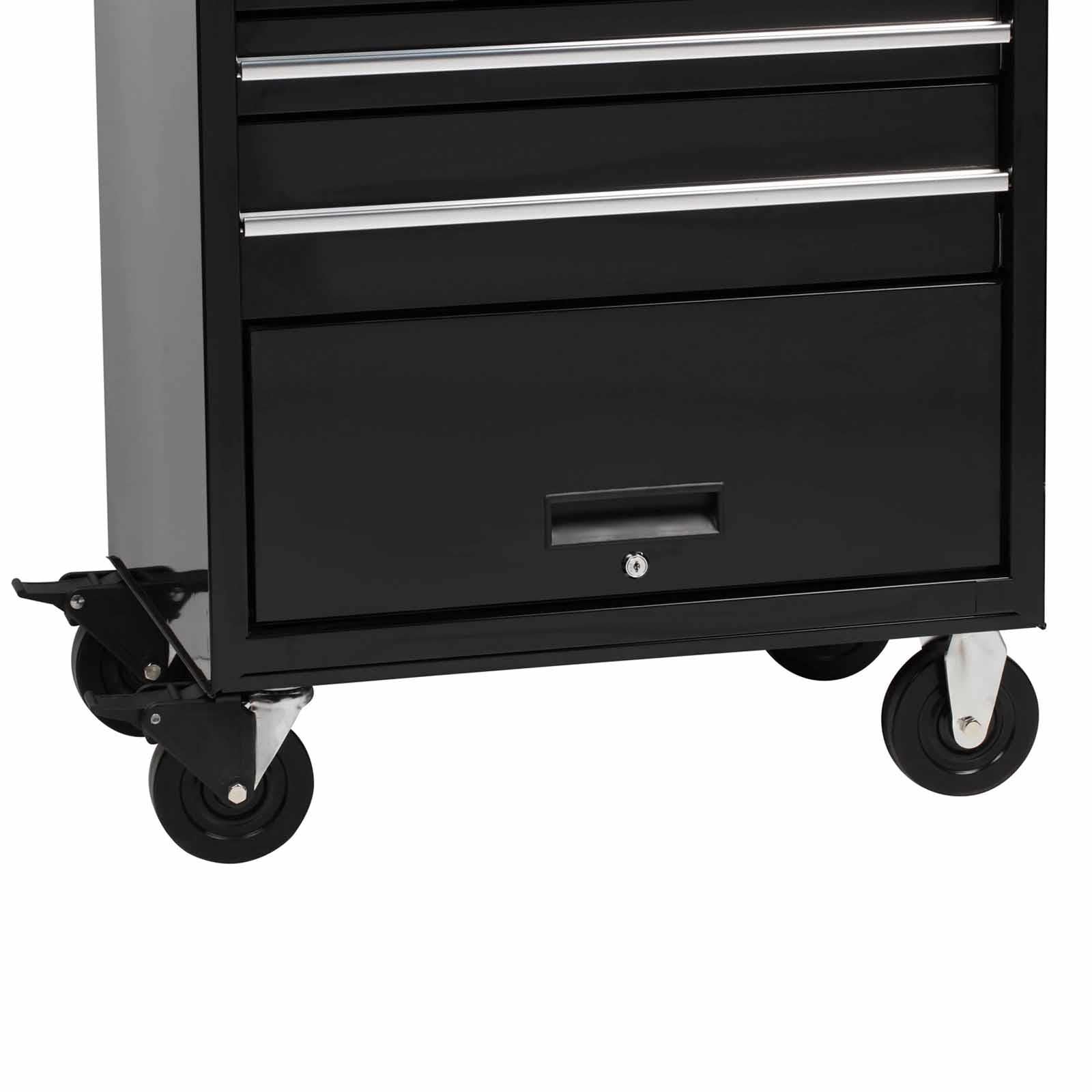 Professional 3 Drawer Rollaway Tools Cabinet Trolley