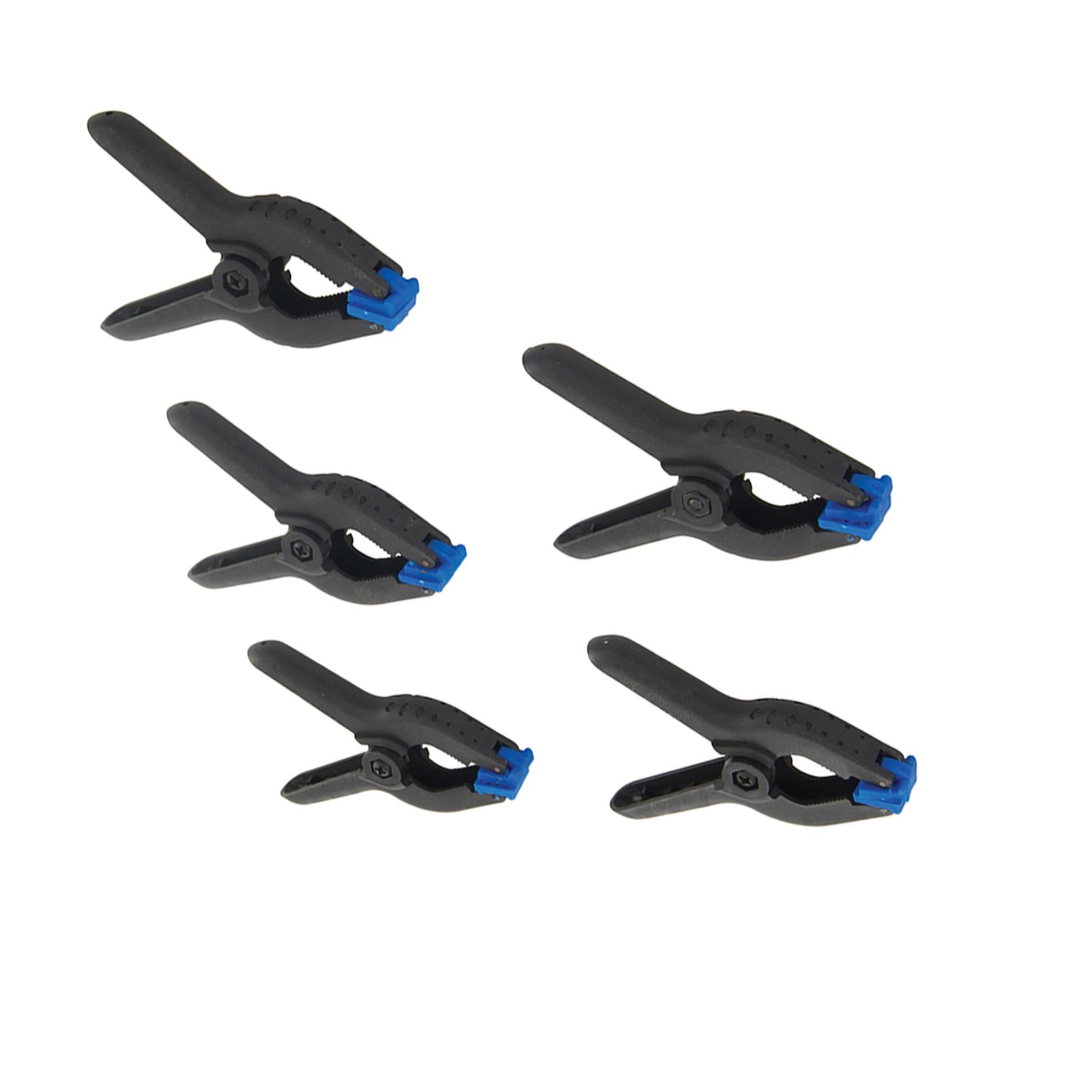 5Pk Spring Clamps 65mm Jaw Strong Woodwork Carpentry Market Stall Tent Marquee