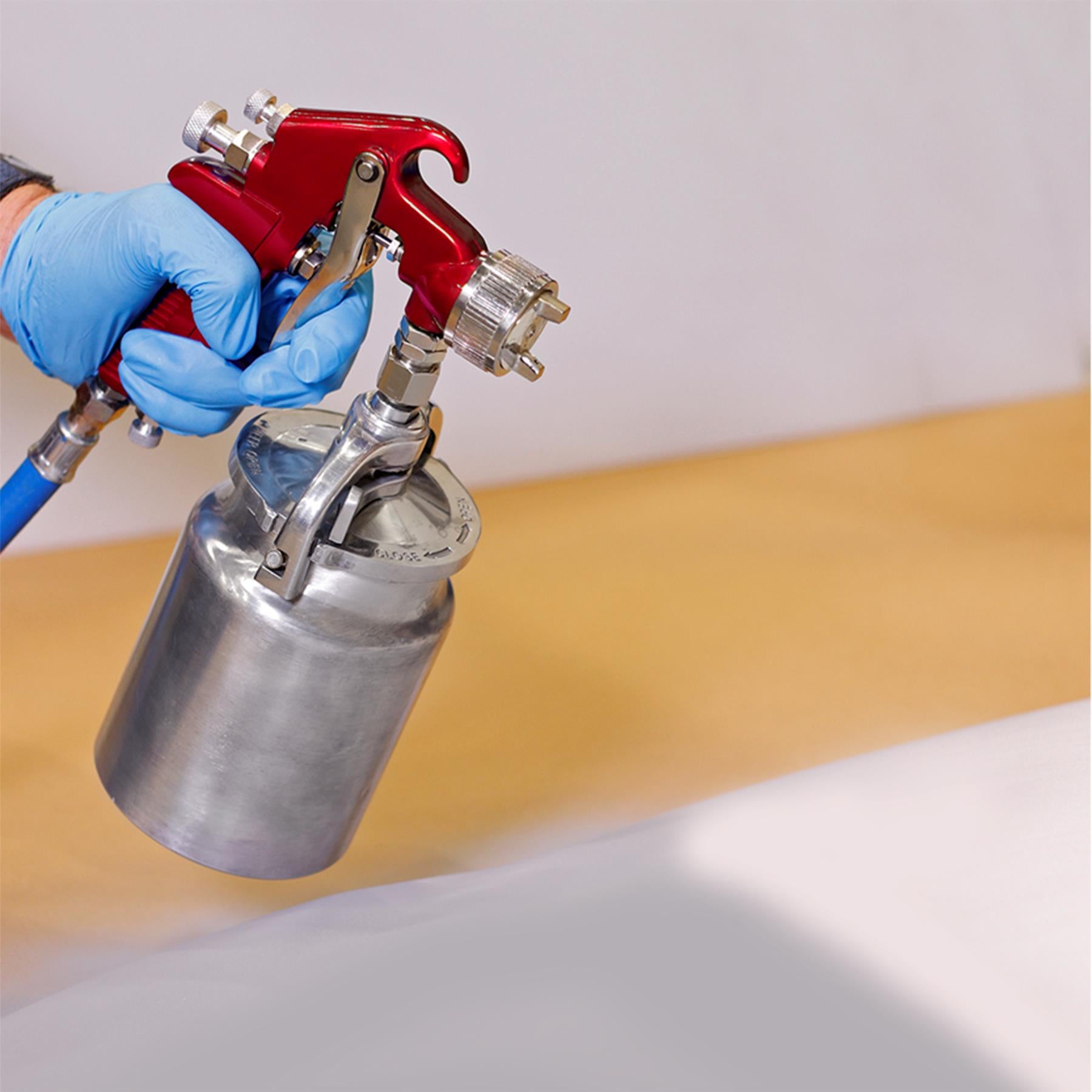 Sealey Suction Feed Spray Gun 2mm Set-Up