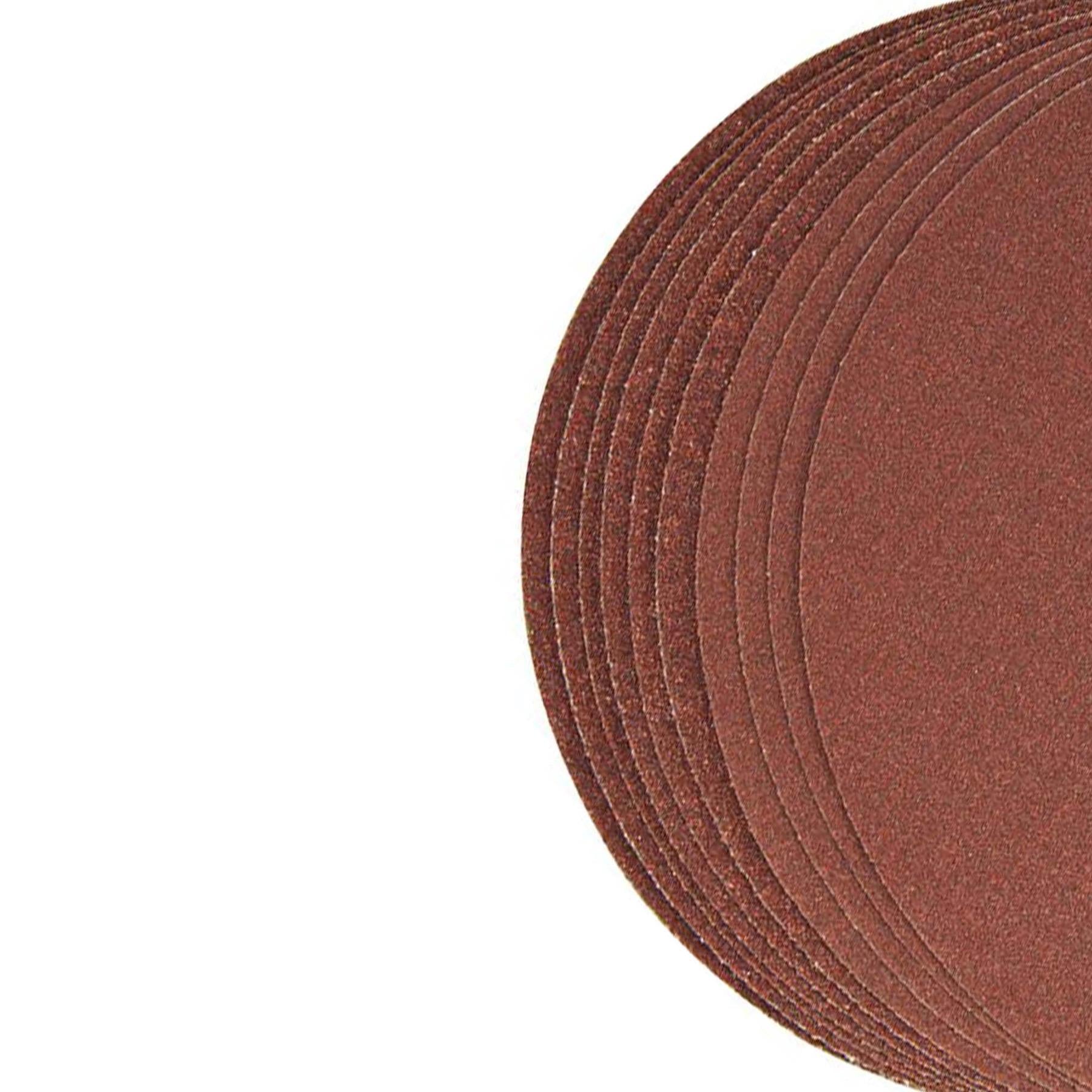 Self-Adhesive Sanding Discs 150mm 10Pk - 2 X 60G, 4 X 80G & 4 X 120Grit