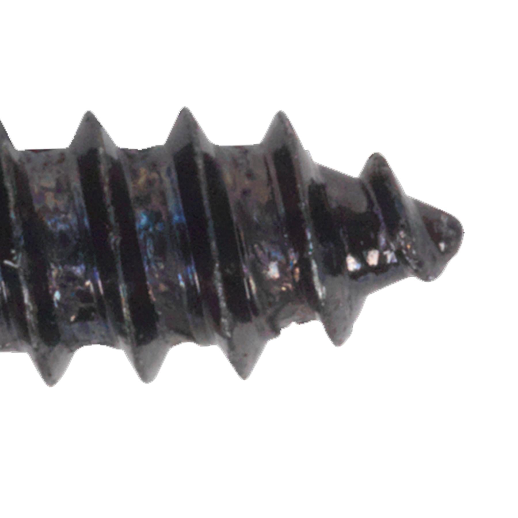 Sealey Self Tapping Screw 4.2 x 13mm Flanged Head Black Pozi Pack of 100