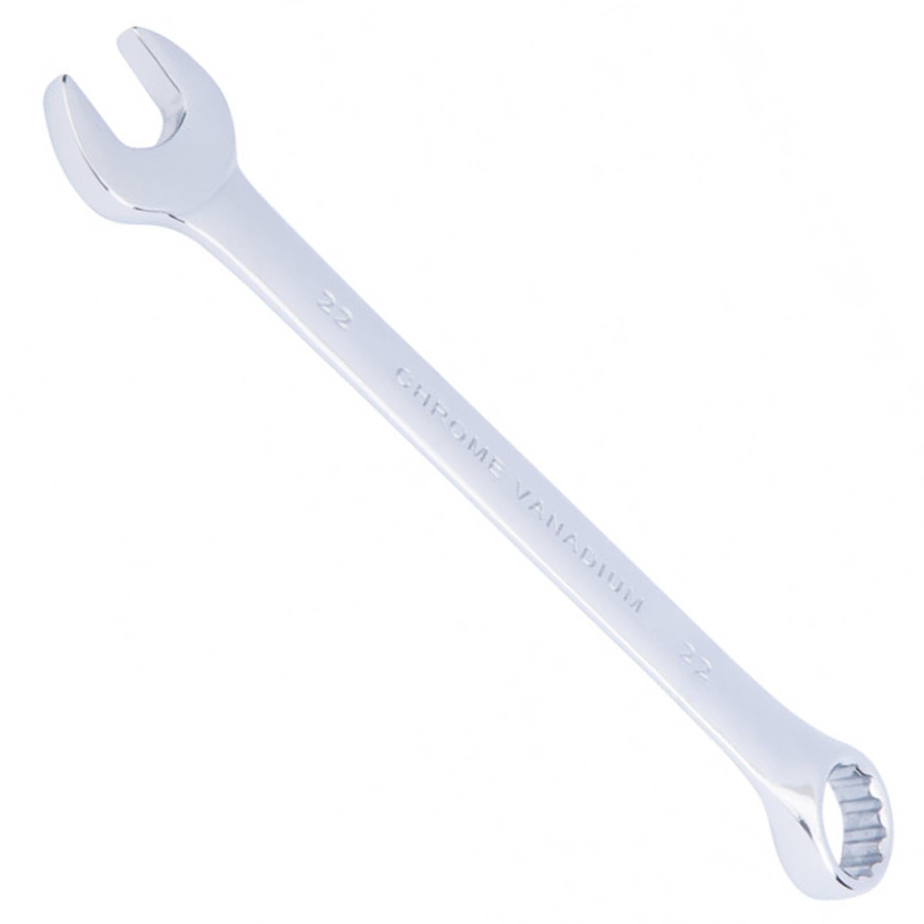 BlueSpot 22mm Fully Polished Chrome Vanadium Spanner Open Ended Head Spanner