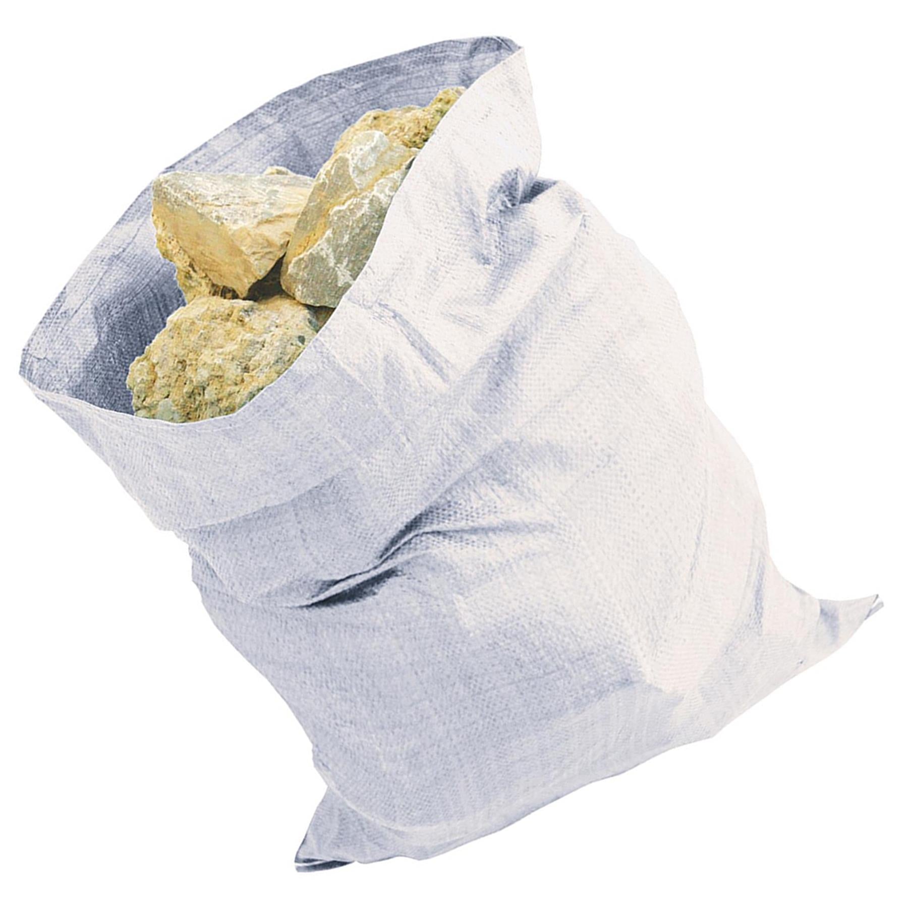 5Pk Heavy Duty Rubble Sacks - 900 X 600mm Heavy Duty 80Gsm Woven Material