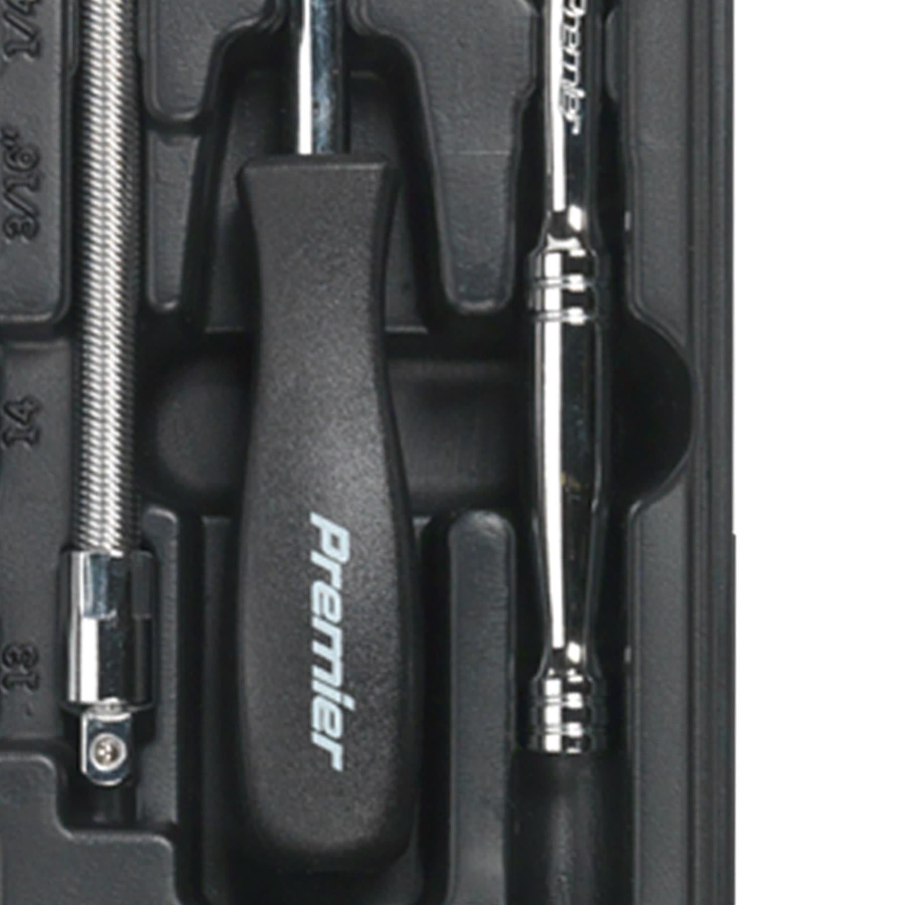 Sealey Tool Tray with Socket Set 43pc 1/4"Sq Drive