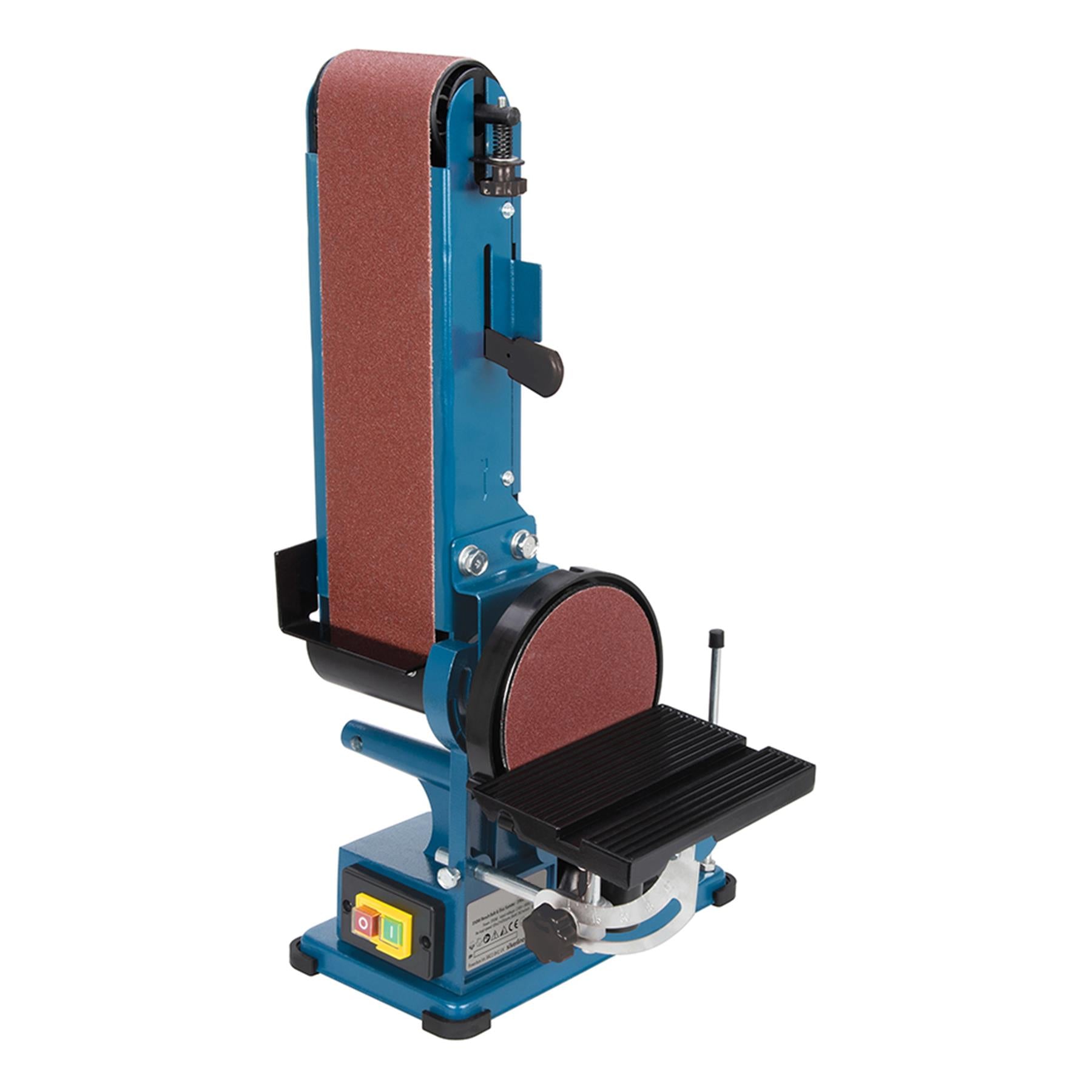 Heavy Duty 350W Bench Belt & Disc Sander 390mm Woodwork Long-Life Motor