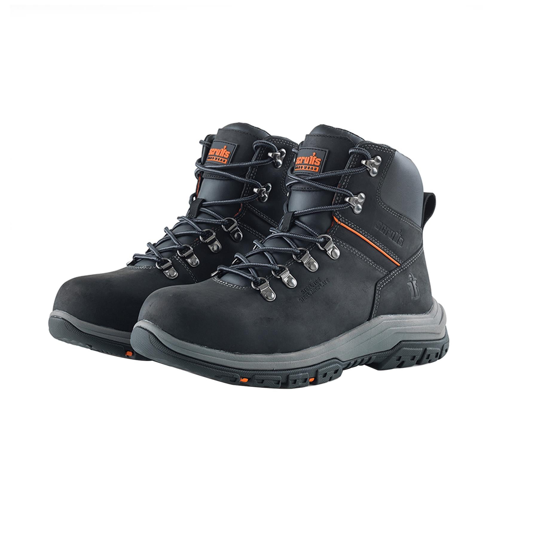 Scruffs Rafter Safety Boots Black Size 9 / 43 Extra Comfort.