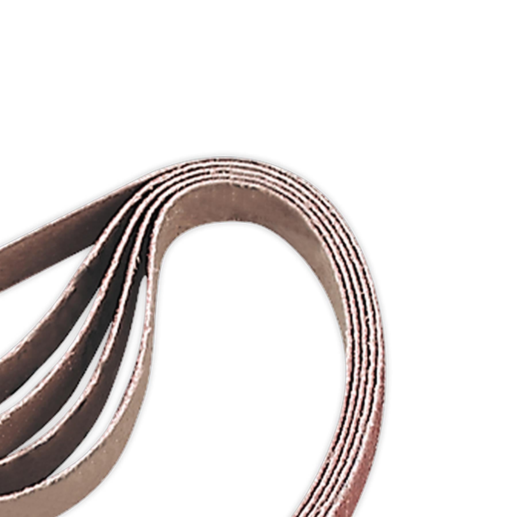 Sealey Sanding Belt 10 x 330mm 40Grit Pack of 5