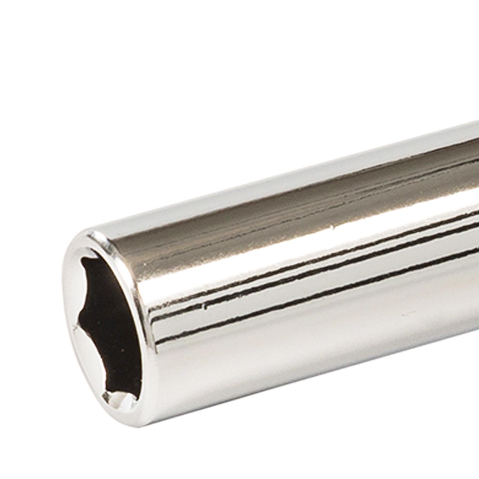 Quality Socket 1/2" Shallow Deep Drive Metric 10mm Long Hex Wrench