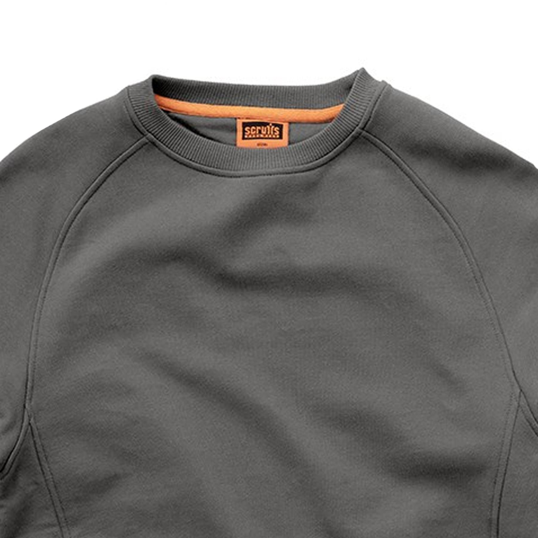 Scruffs Eco Worker Shirt Mens Work Sweatshirt Graphite XXXL