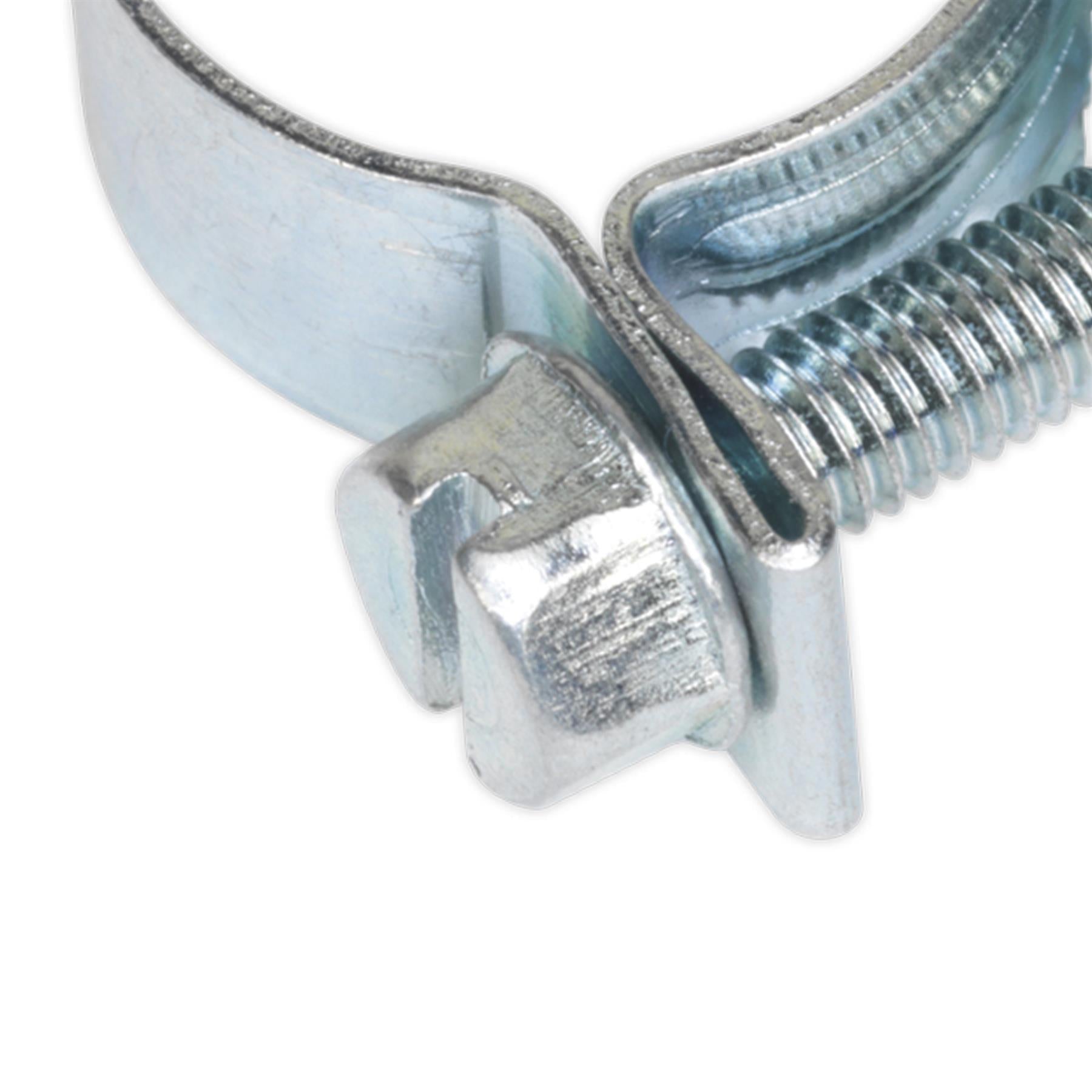 Sealey Mini Hose Clip 14-16mm MHC1416 Pack of 20