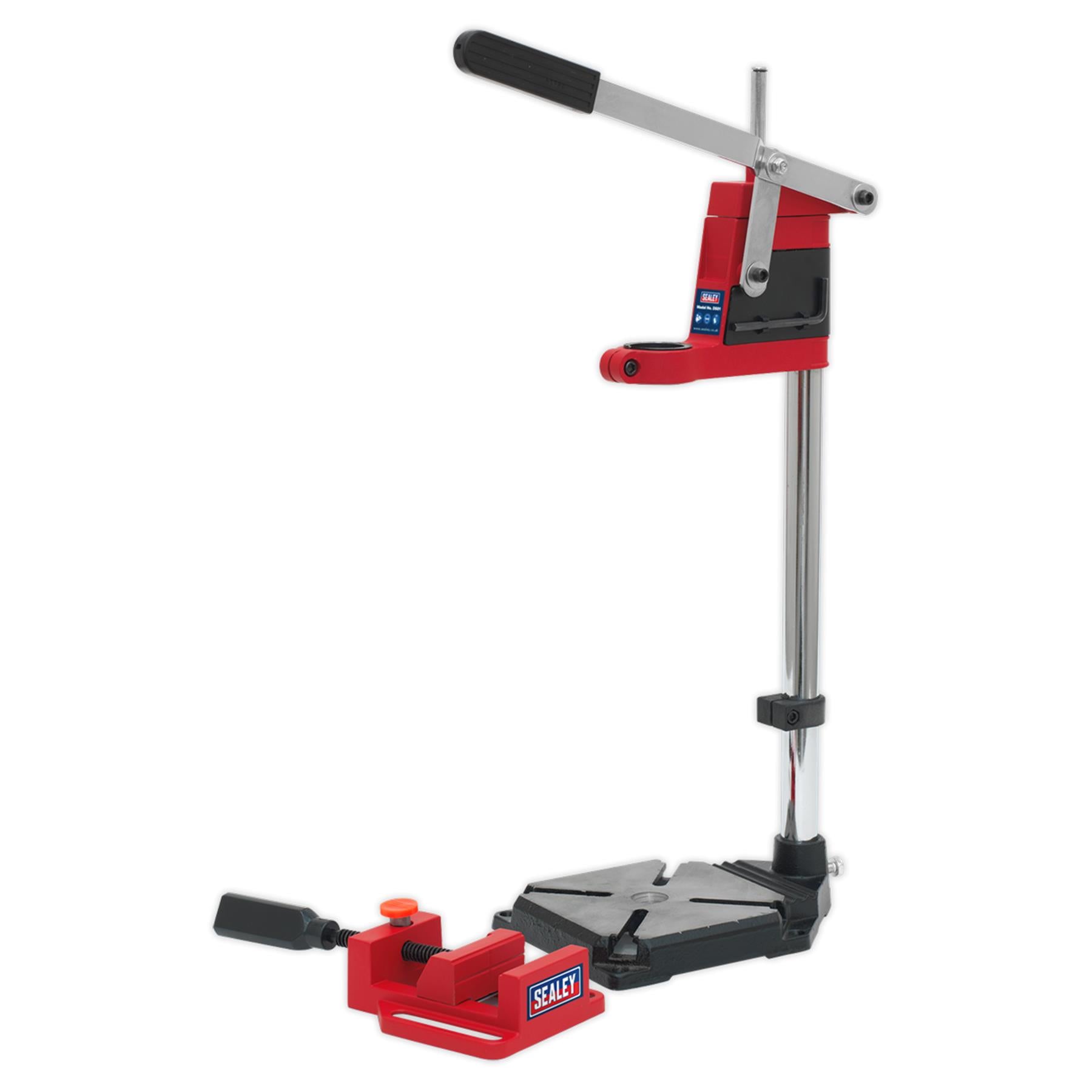 Sealey Drill Stand with Cast Iron Base 500mm & 65mm Vice