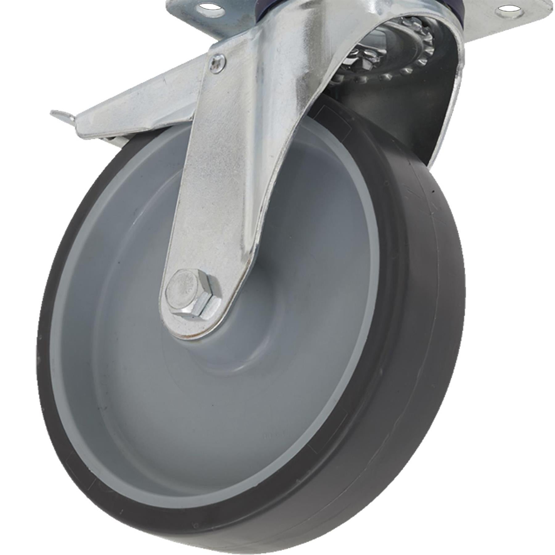 Sealey Medium Duty Swivel Castor Wheel with Total Lock 50mm