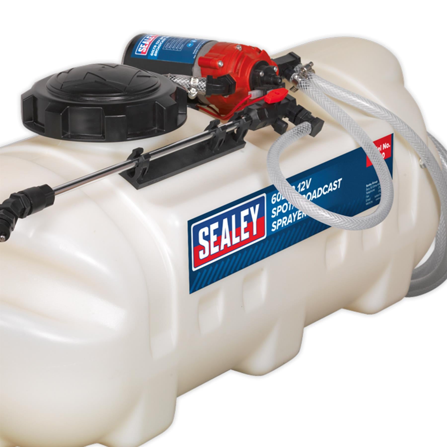 Sealey Broadcast/Spot Sprayer 60L 12V Quality Work Tools