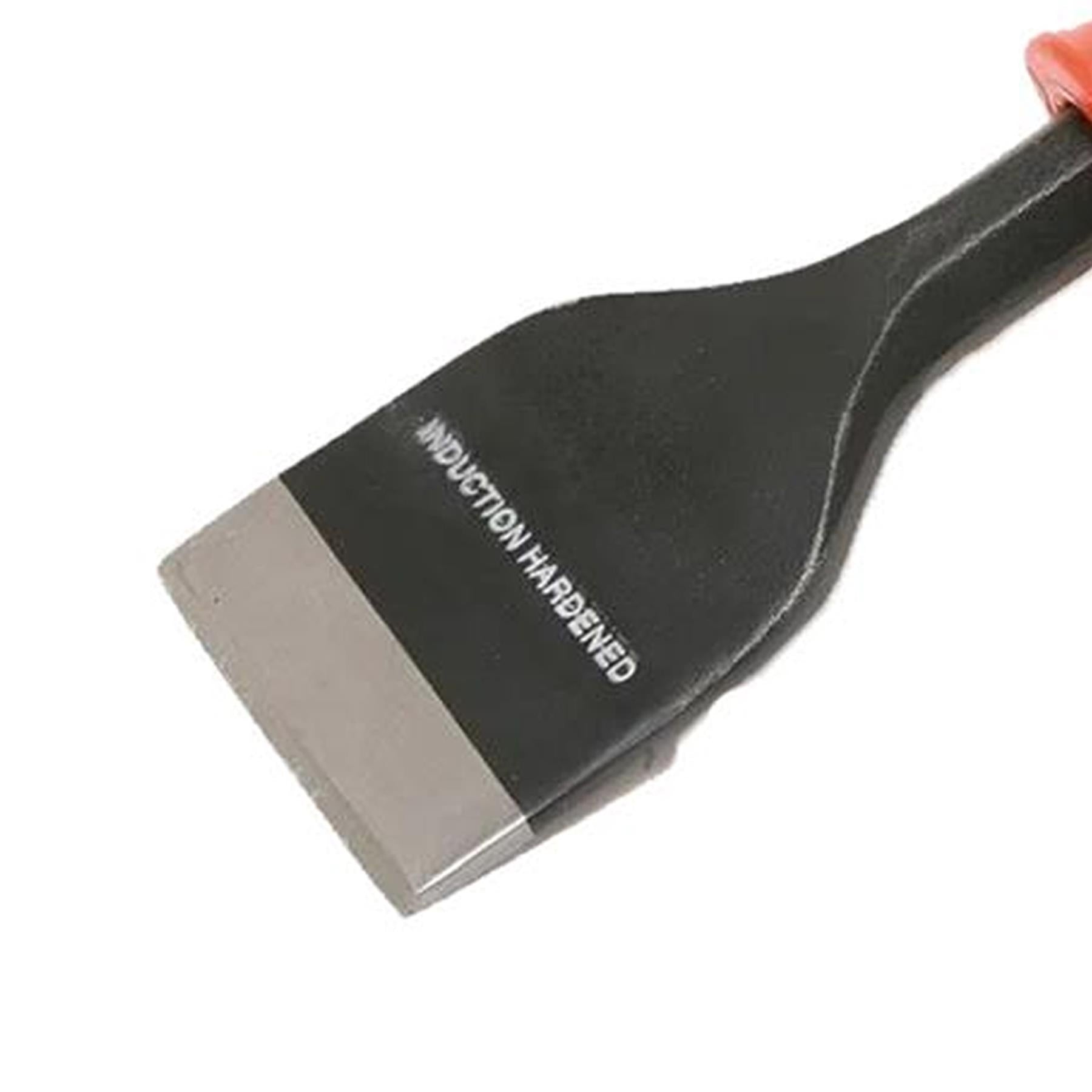 Professional 2 1/4" Bolster With Rubber Guard For Cutting Stone Slabs Brickwork