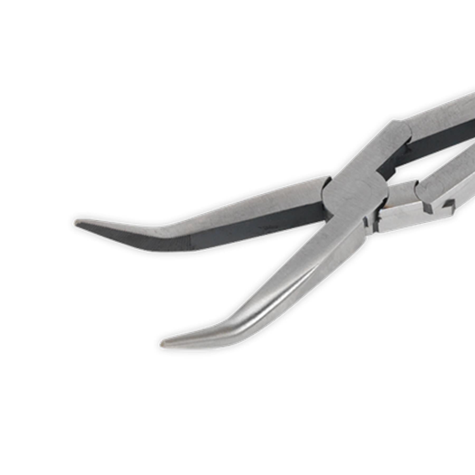 Sealey Flat Nose Pliers Double Joint Long Reach 335mm