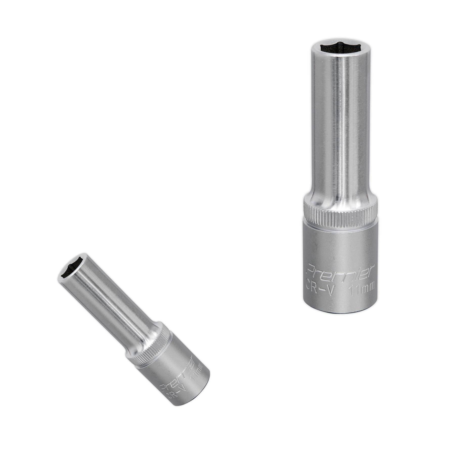 Sealey WallDrive Socket 11mm Deep 1/2"Sq Drive