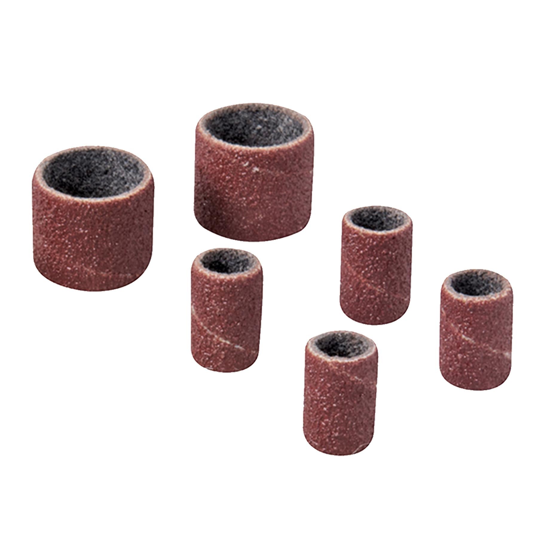 7pc 1/2" & 1/4" Drum Sanding Set Mini Rotary Drill Tool Diy Craft Model Making