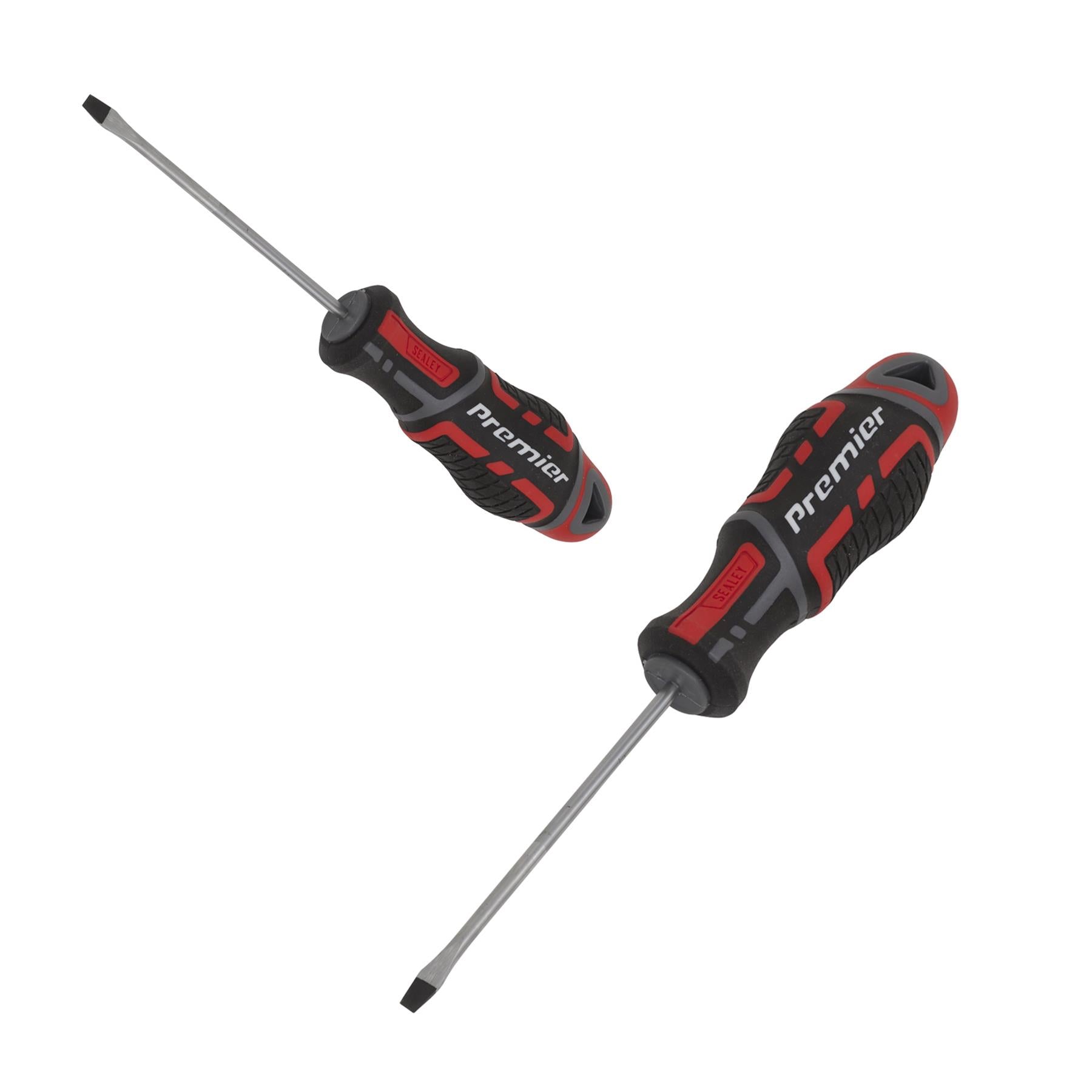 Sealey Screwdriver Slotted 3 x 75mm GripMAX
