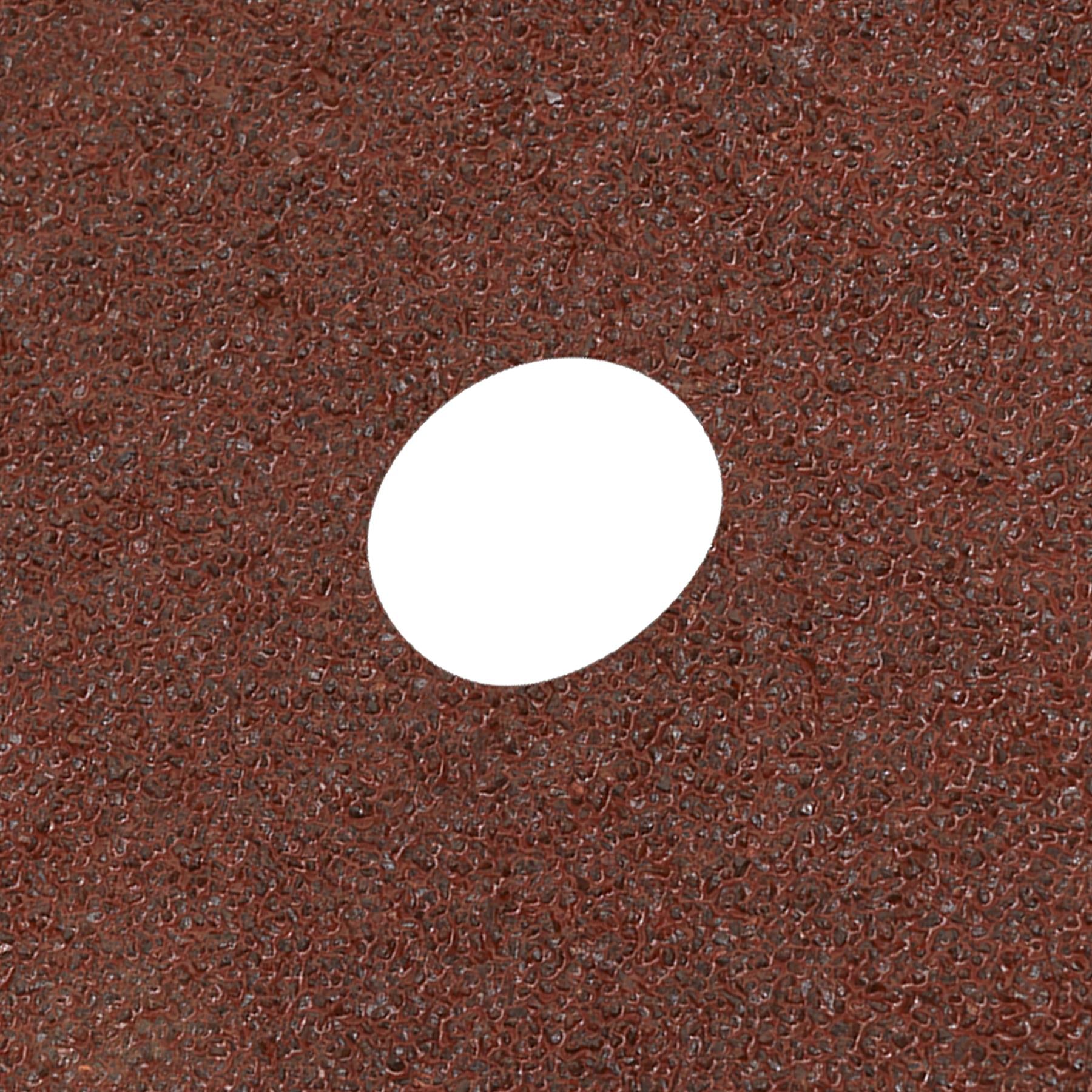 Fibre Backed Disc Ø125mm - 24 Grit Pack of 25 - WSD524 Sealey