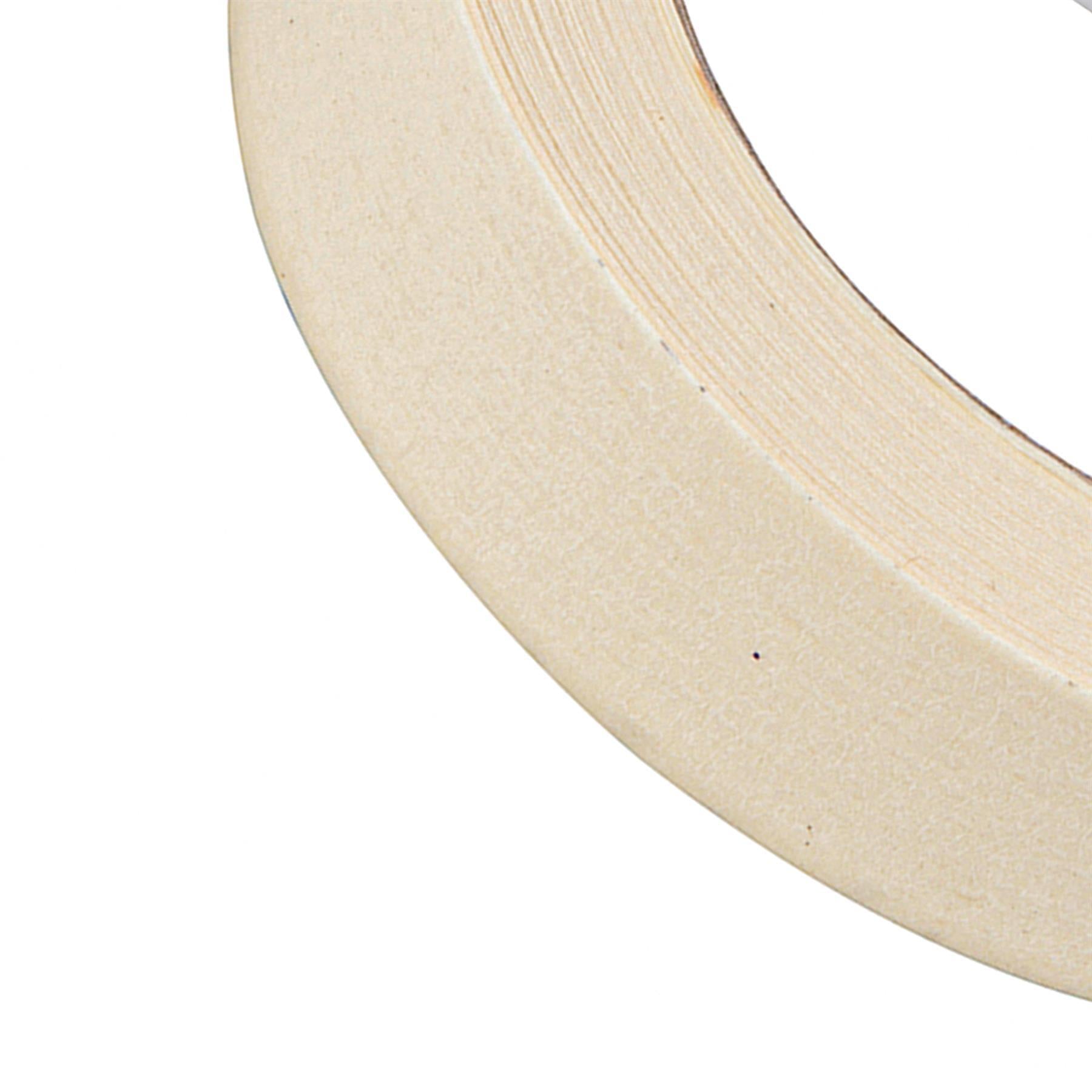 Masking Tape 25mm x 40m Crepe Paper Easy Tear For DIY Painting Decorating White