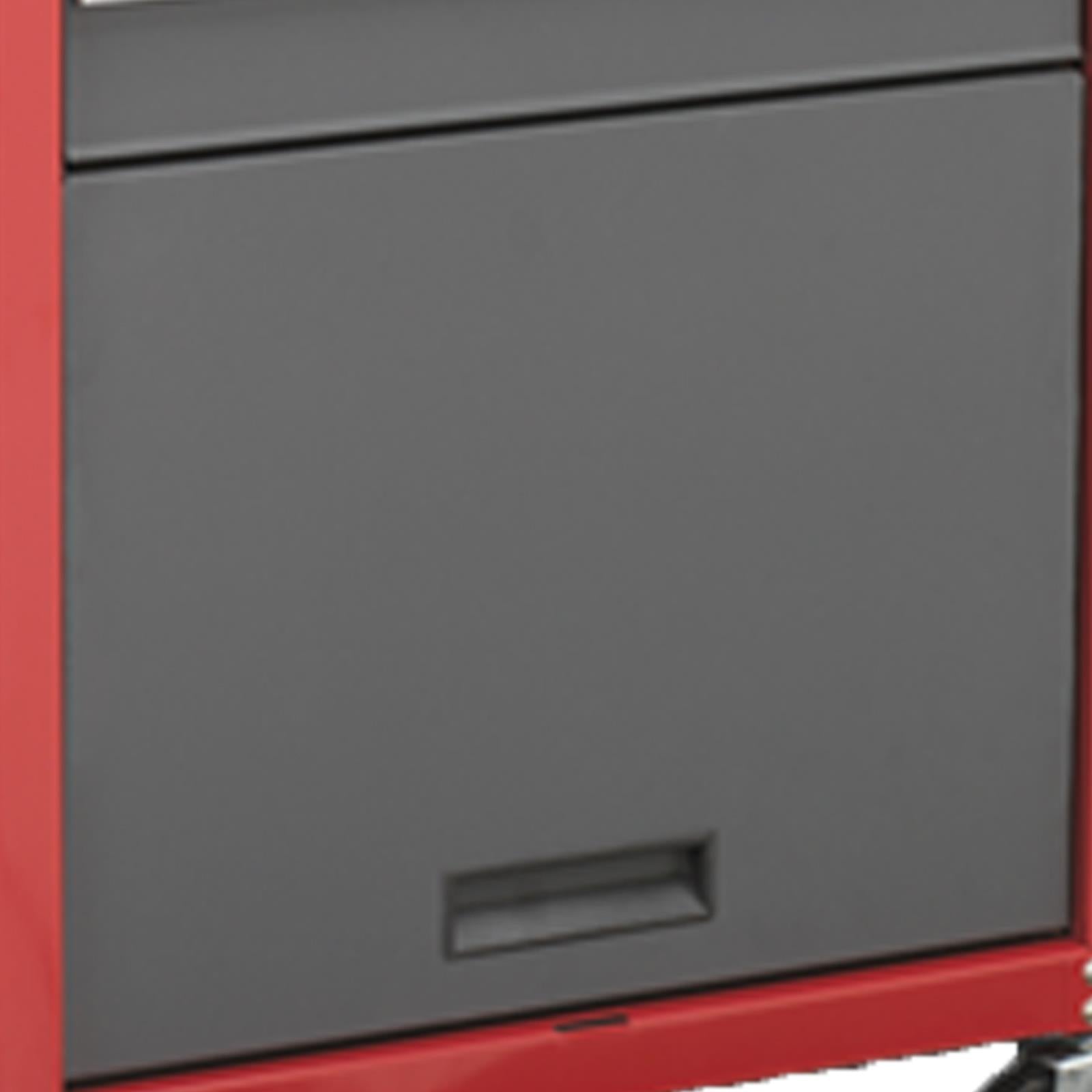 Sealey Topchest & Rollcab Combination 13 Drawer with Ball Bearing Slides-Red/Grey