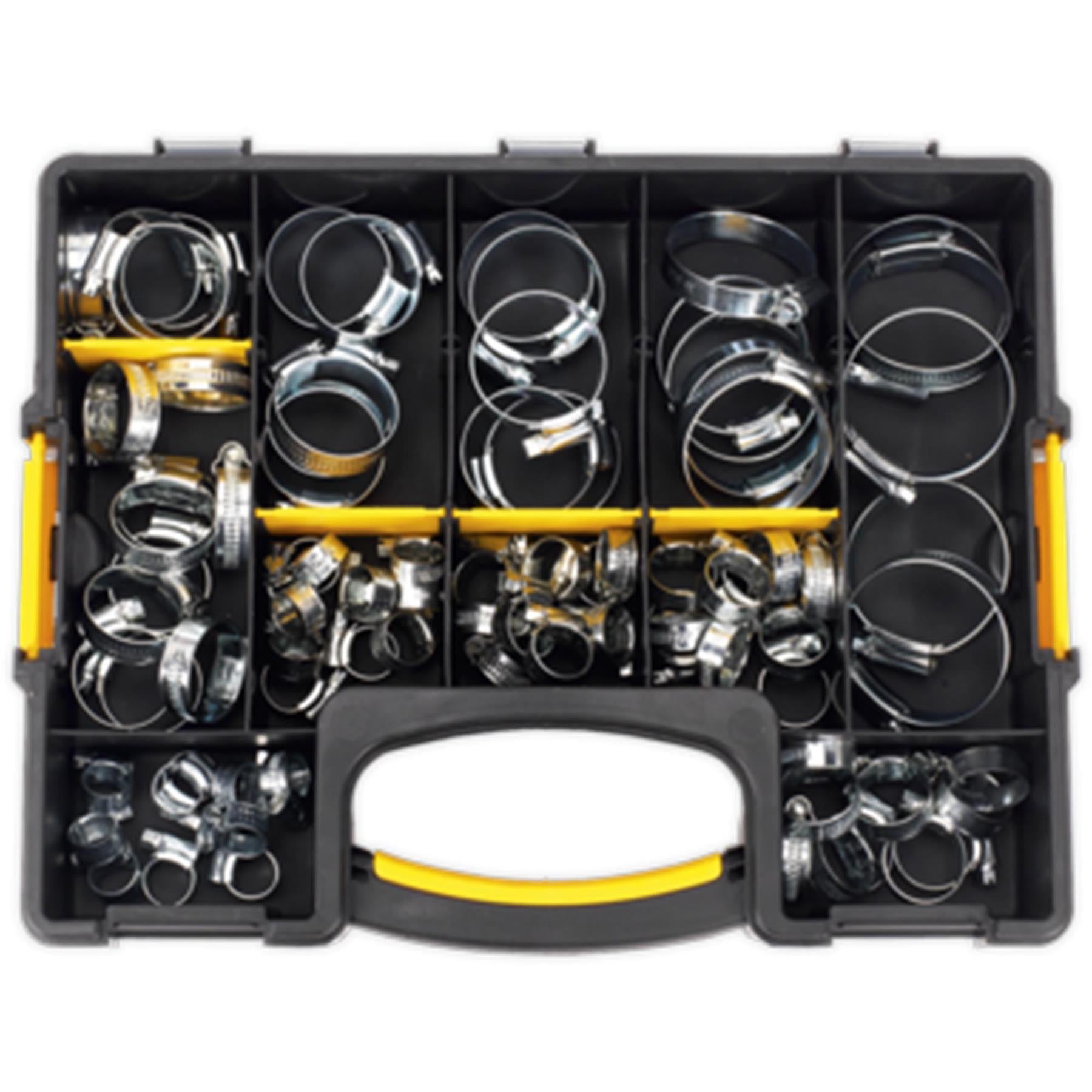 Sealey Hose Clip Assortment 85pc 8-57mm