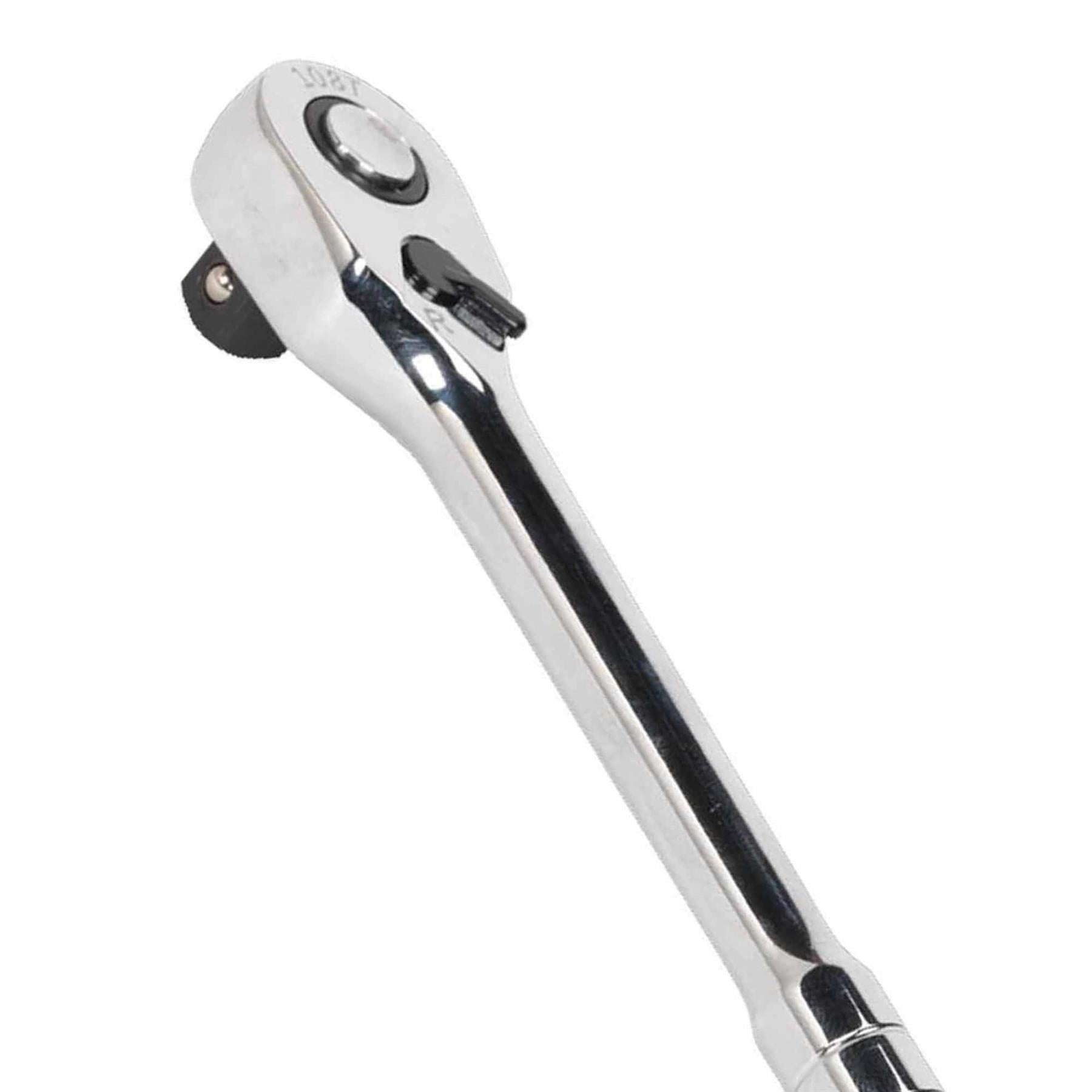 Sealey Ratchet Wrench 1/2"Sq Drive Pear-Head Flip Reverse