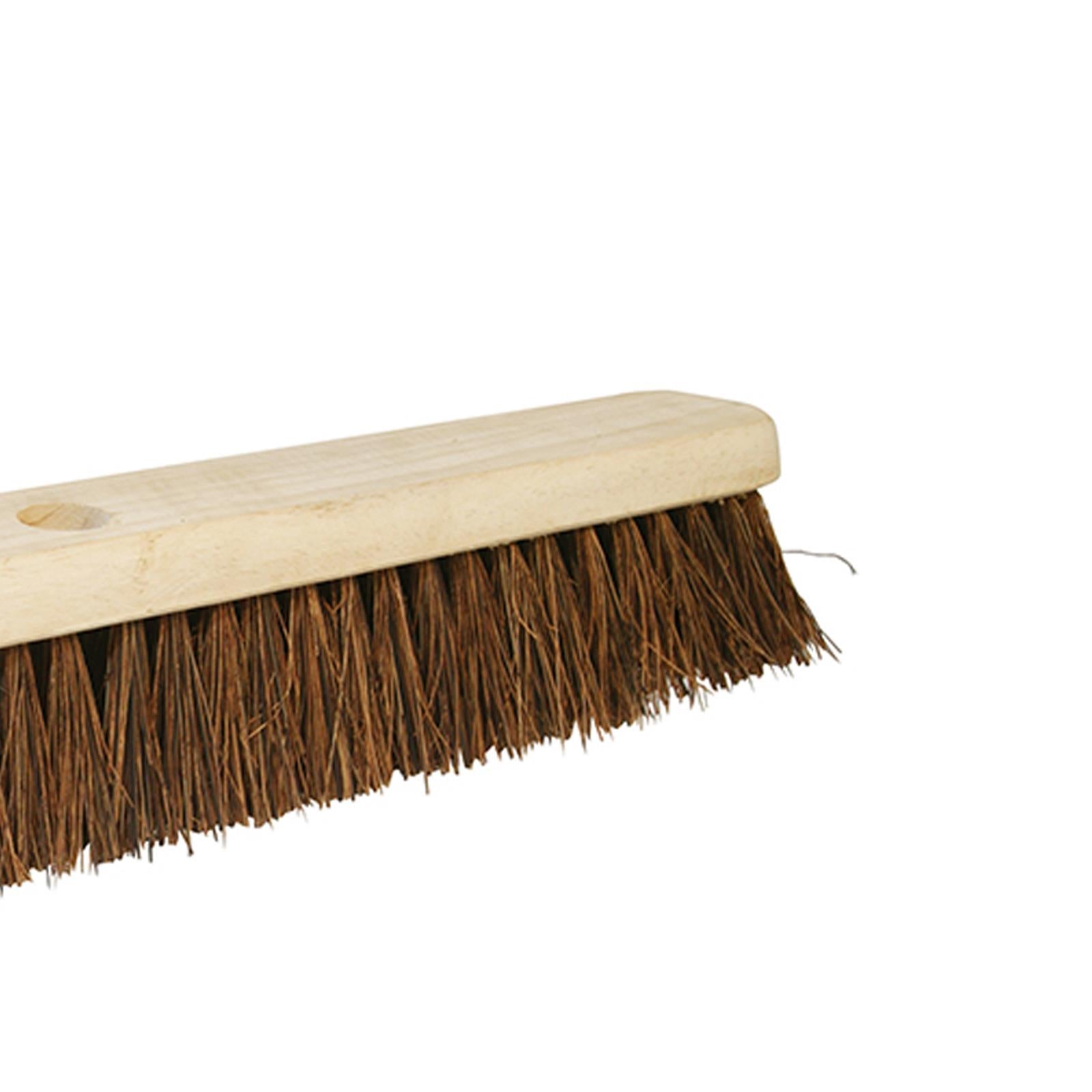 BRUSH BRUSHES BROOM BROOMS HEAD HEADS STIFF COCO BRISTLES SIZES 24"