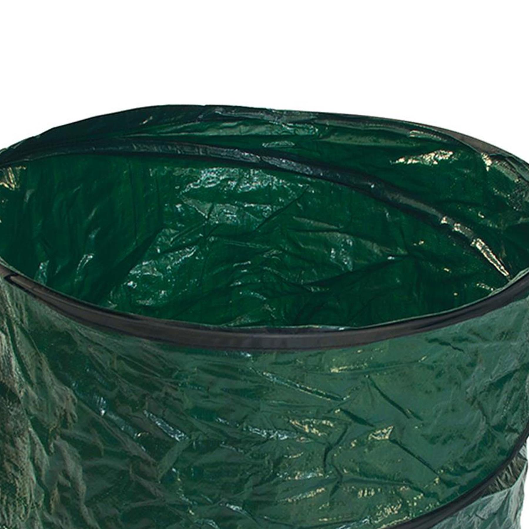 Pop-Up Sack Garden Waste Removal Collapsible Rubbish Collection Bins 560 X 690mm
