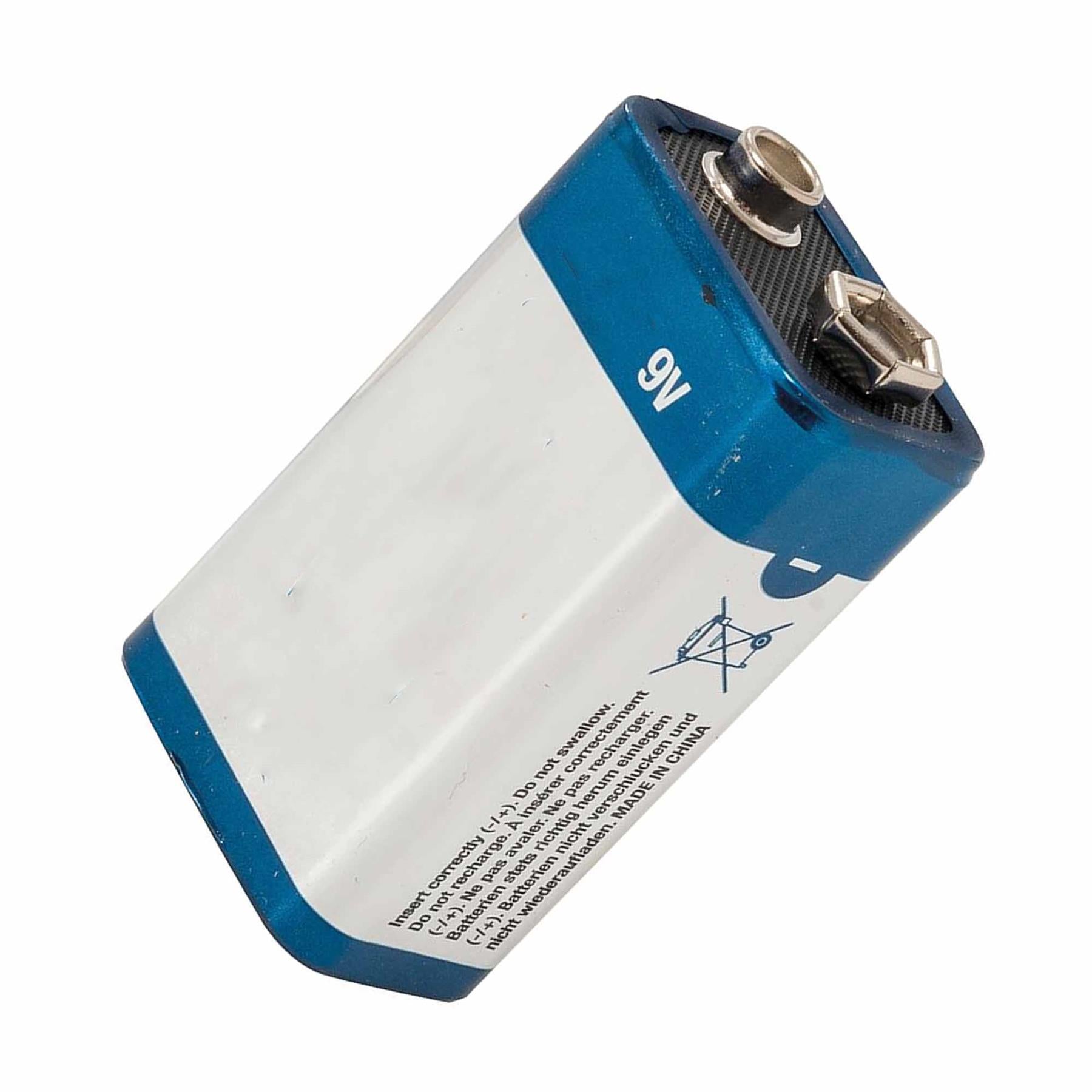 PMaster 9V Square Super Alkaline Battery 6LR61 long lasting high performance 0% Mercury