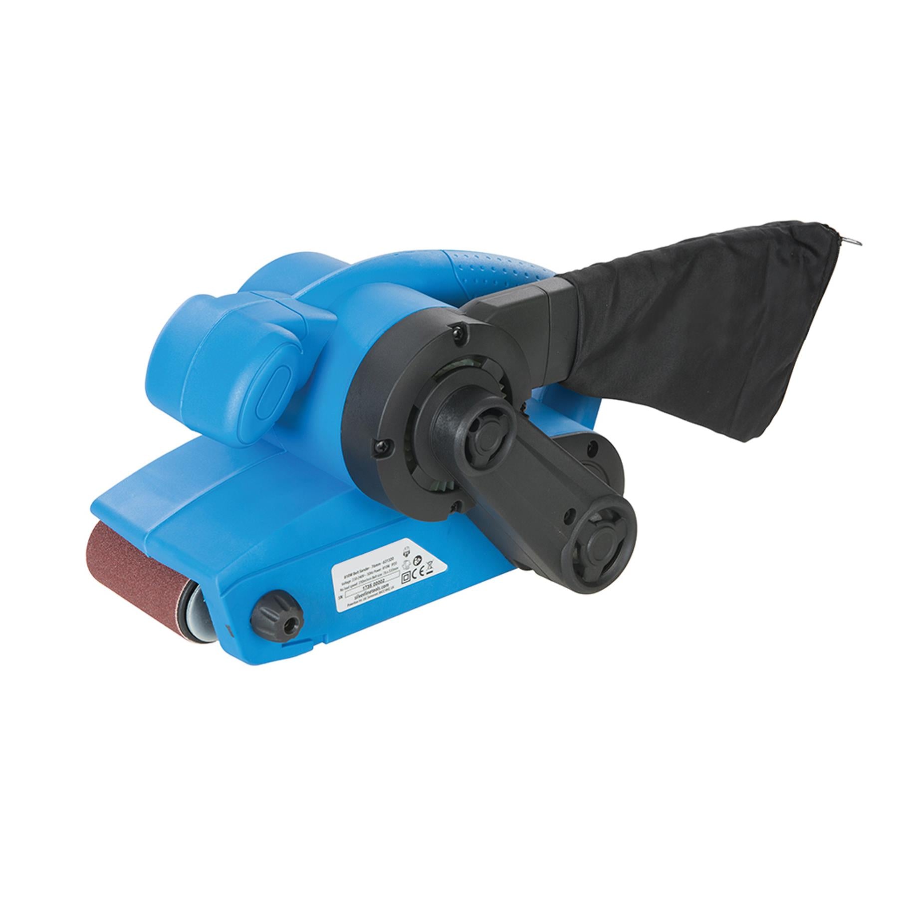 Heavy Duty 810W Electric Belt Sander Dust Bag Sanding Belts 76mm Power Tool