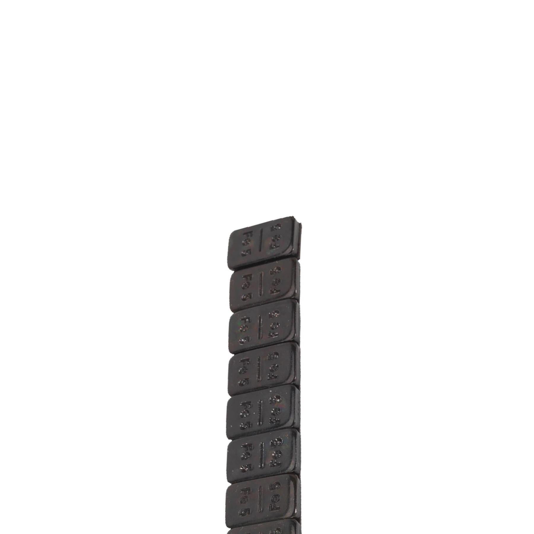 Wheel Weight 5g Adhesive Zinc Plated Steel Black Pk of 50x12 Sealey
