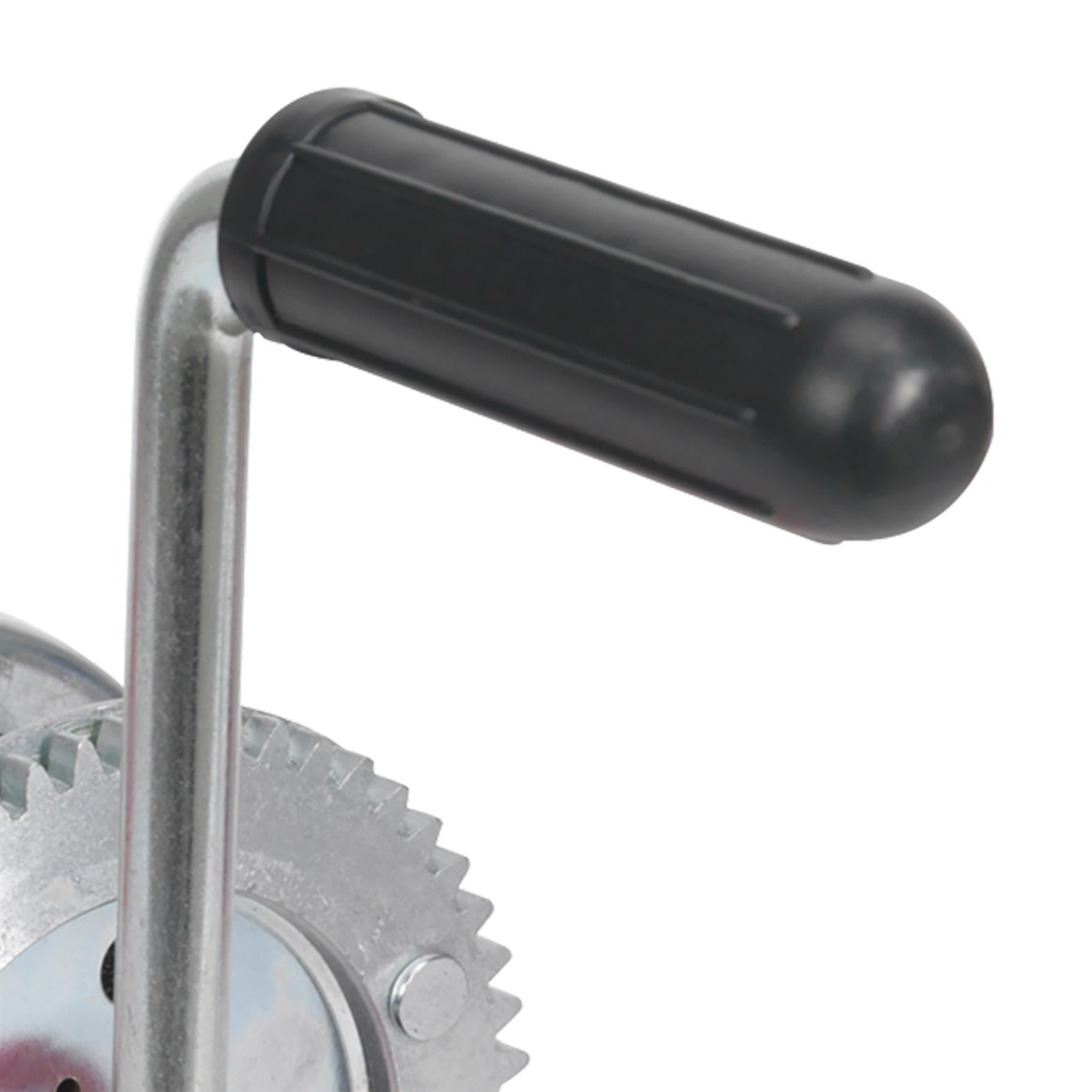 Sealey Geared Hand Winch with Brake & Webbing 540kg Capacity