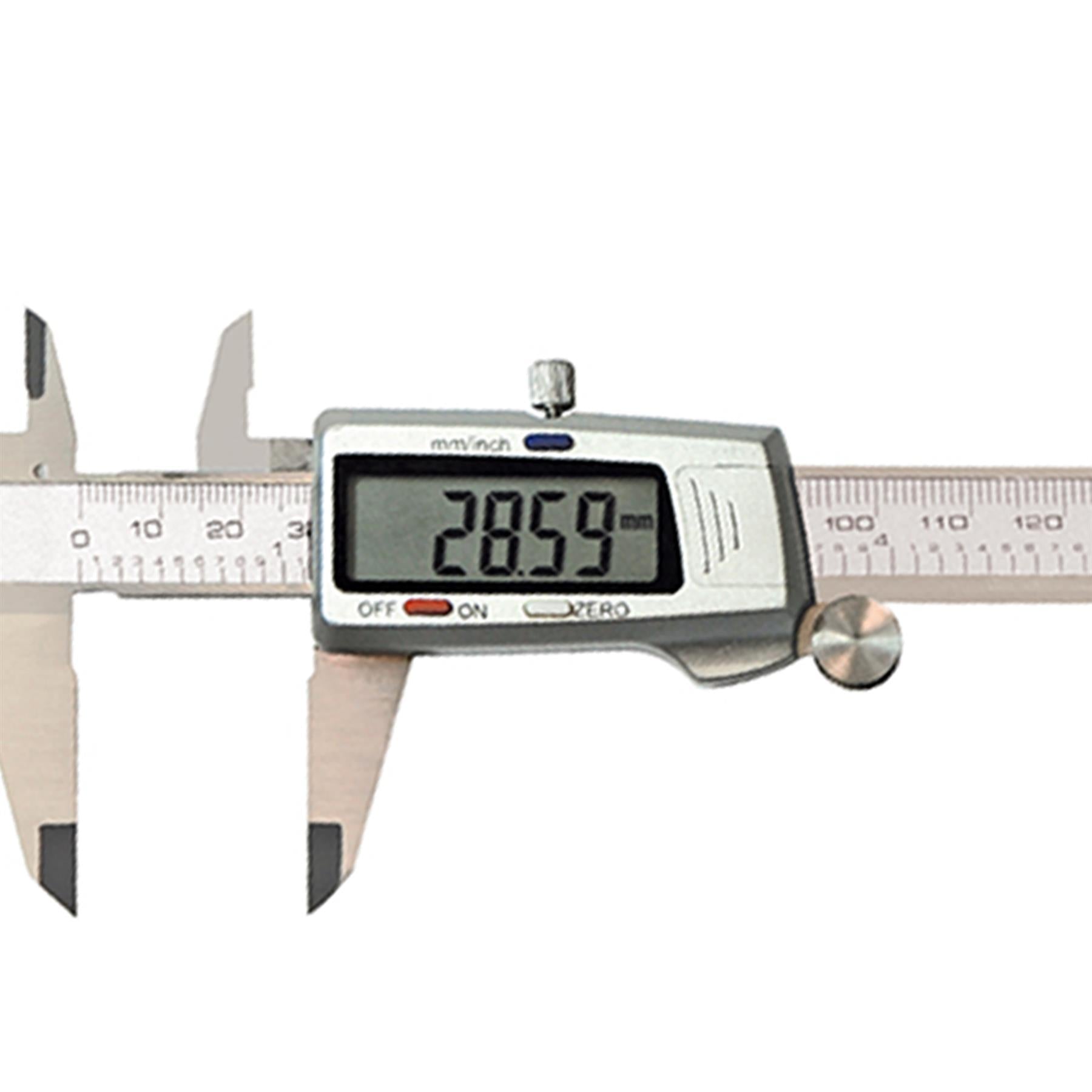Digital Vernier Caliper Micrometer Expert Electronic LCD Display Tool 6in 200mm