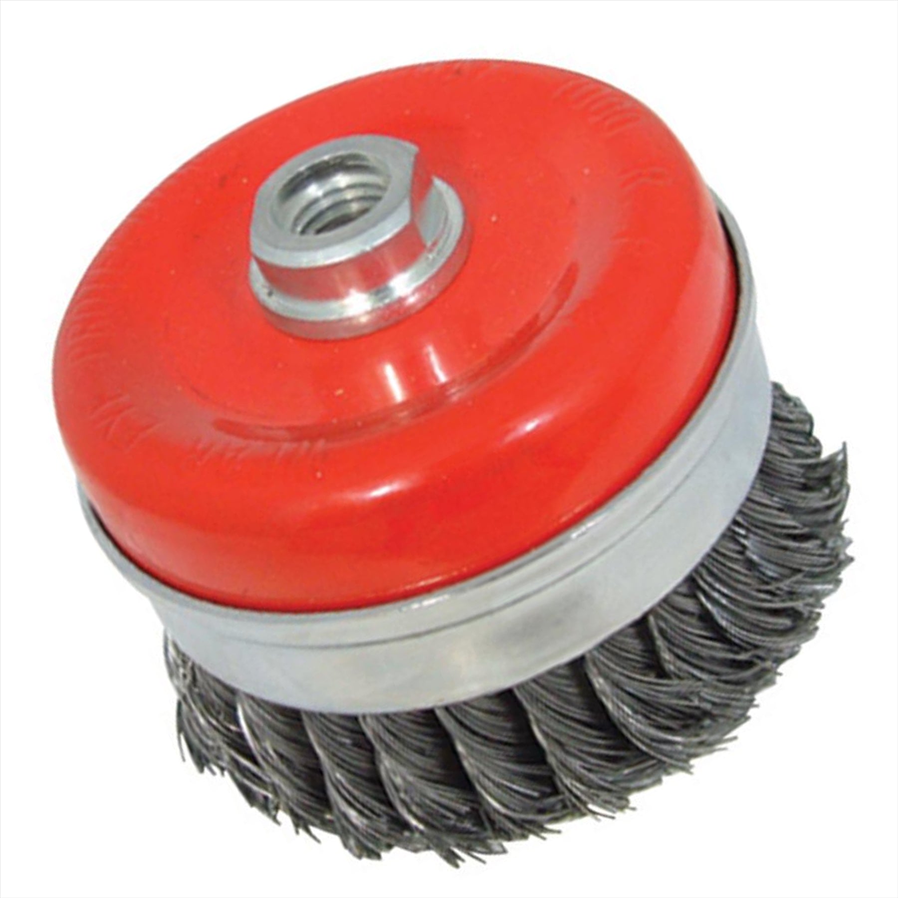 Steel Twist-Knot Cup 100mm Abrasive Grinding Paint Rust Removal DIY New