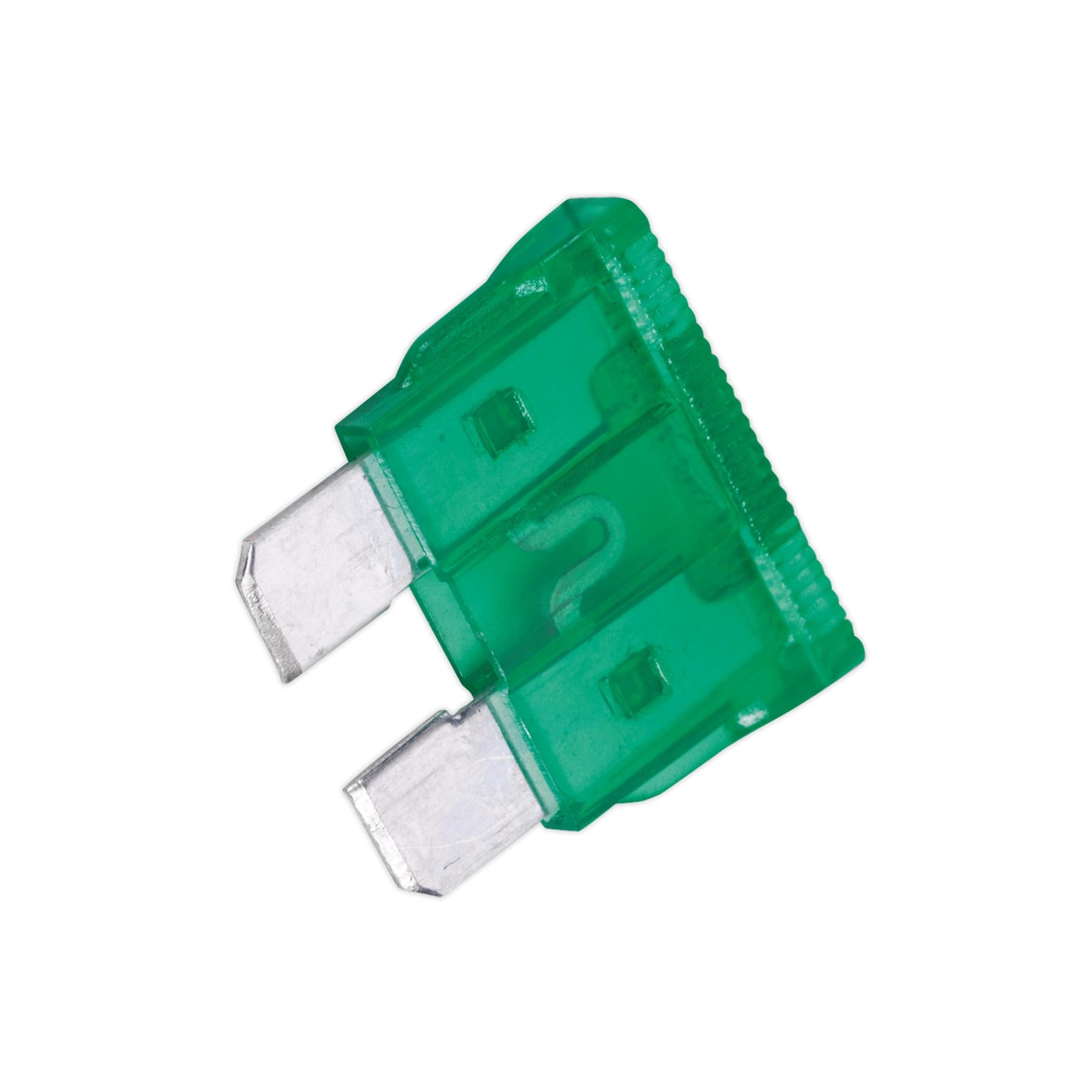 Sealey Automotive Standard Blade Fuse 30A Pack of 50