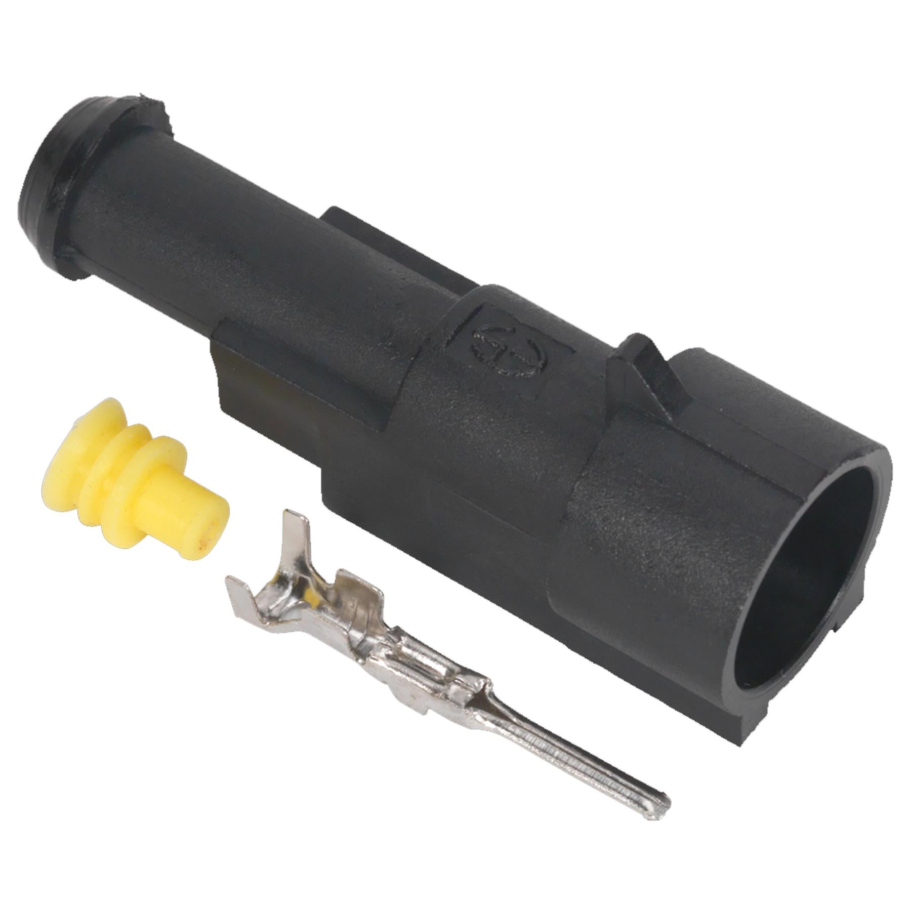 Sealey Superseal Male Connector 1-Way Pack of 5