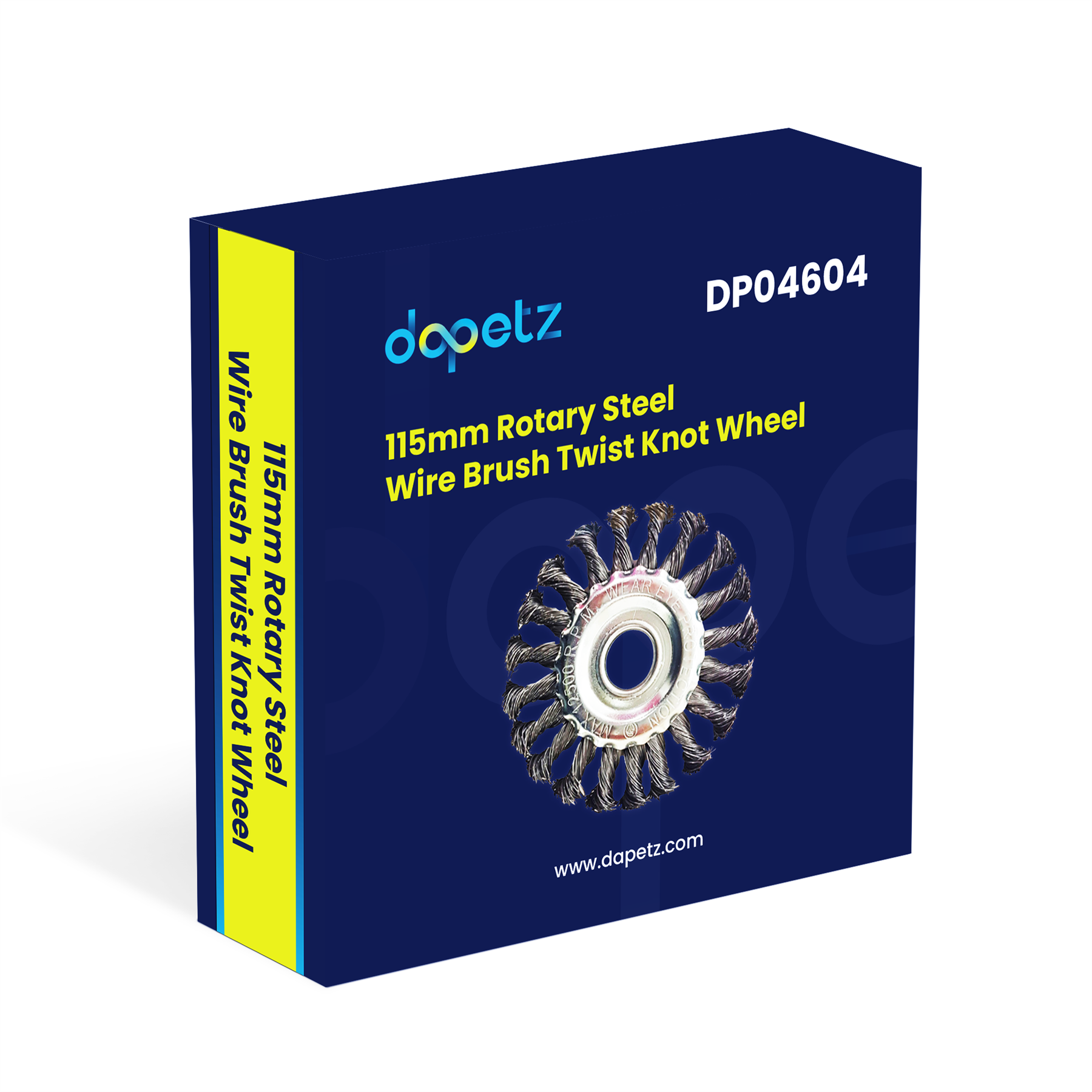 Rotary Steel Wire Brush Twist Knot