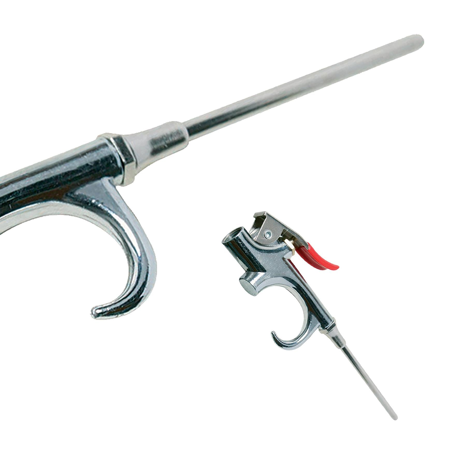 Air Blow Gun 230mm Long Reach Length For Cleaning Liquid Swarf Or Dust