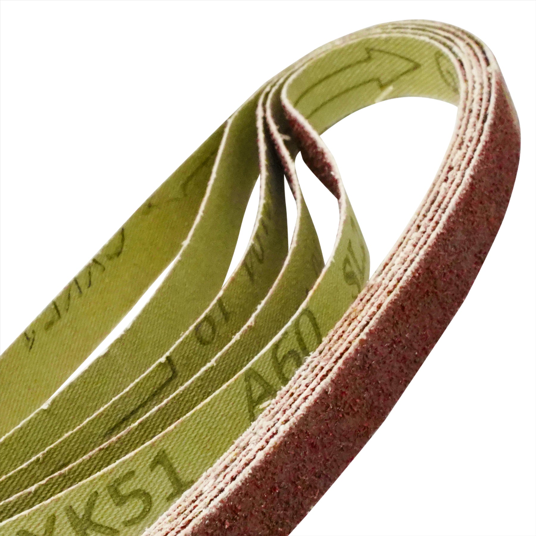 20 Powerfile Sanding Sander Belts 13mm X 457mm 60 Grit Medium Finger Sander Belt